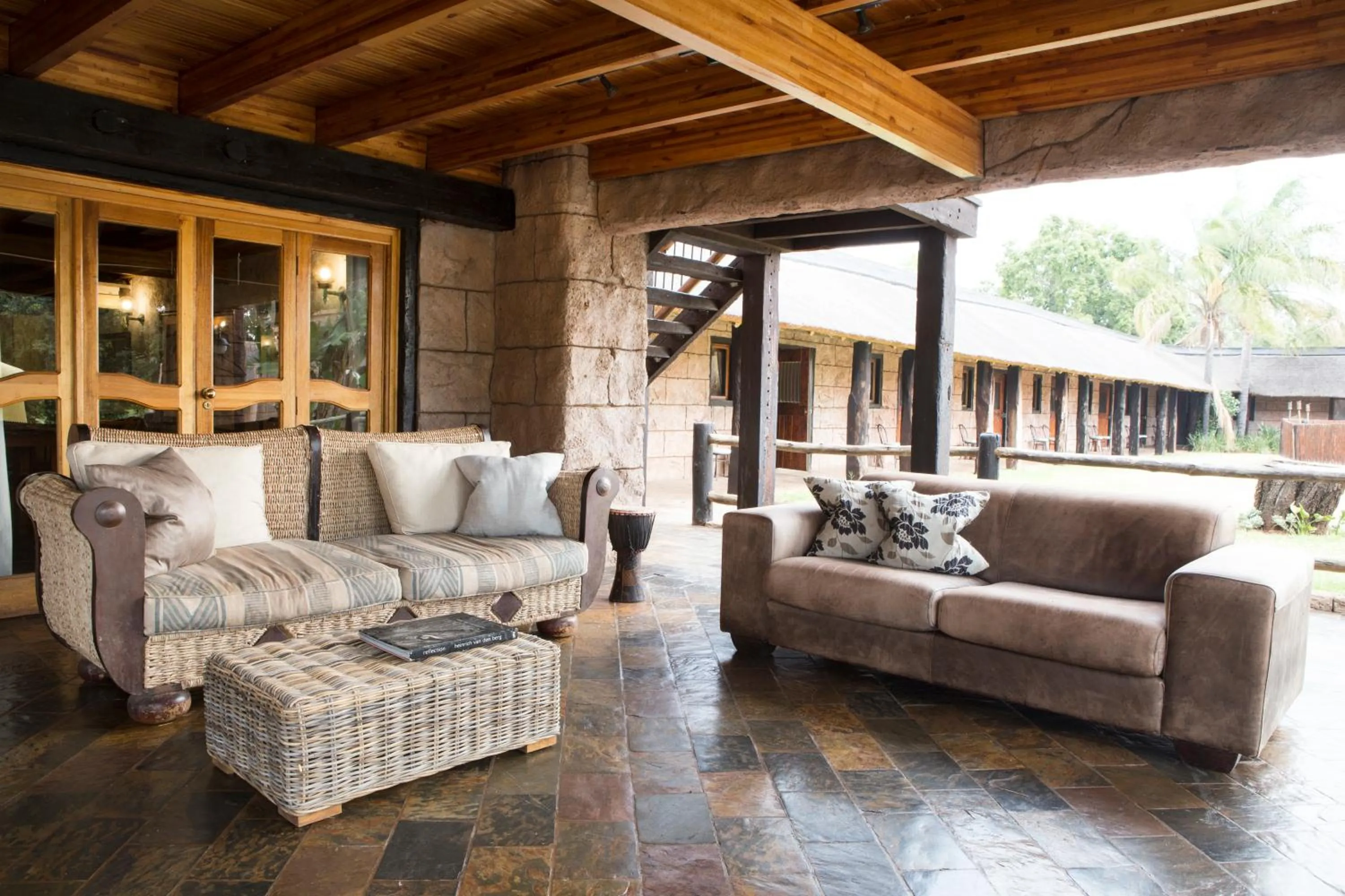 Seating area in Zebra Nature Reserve