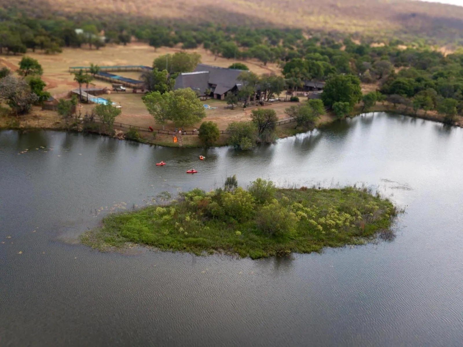 Bird's eye view in Zebra Nature Reserve