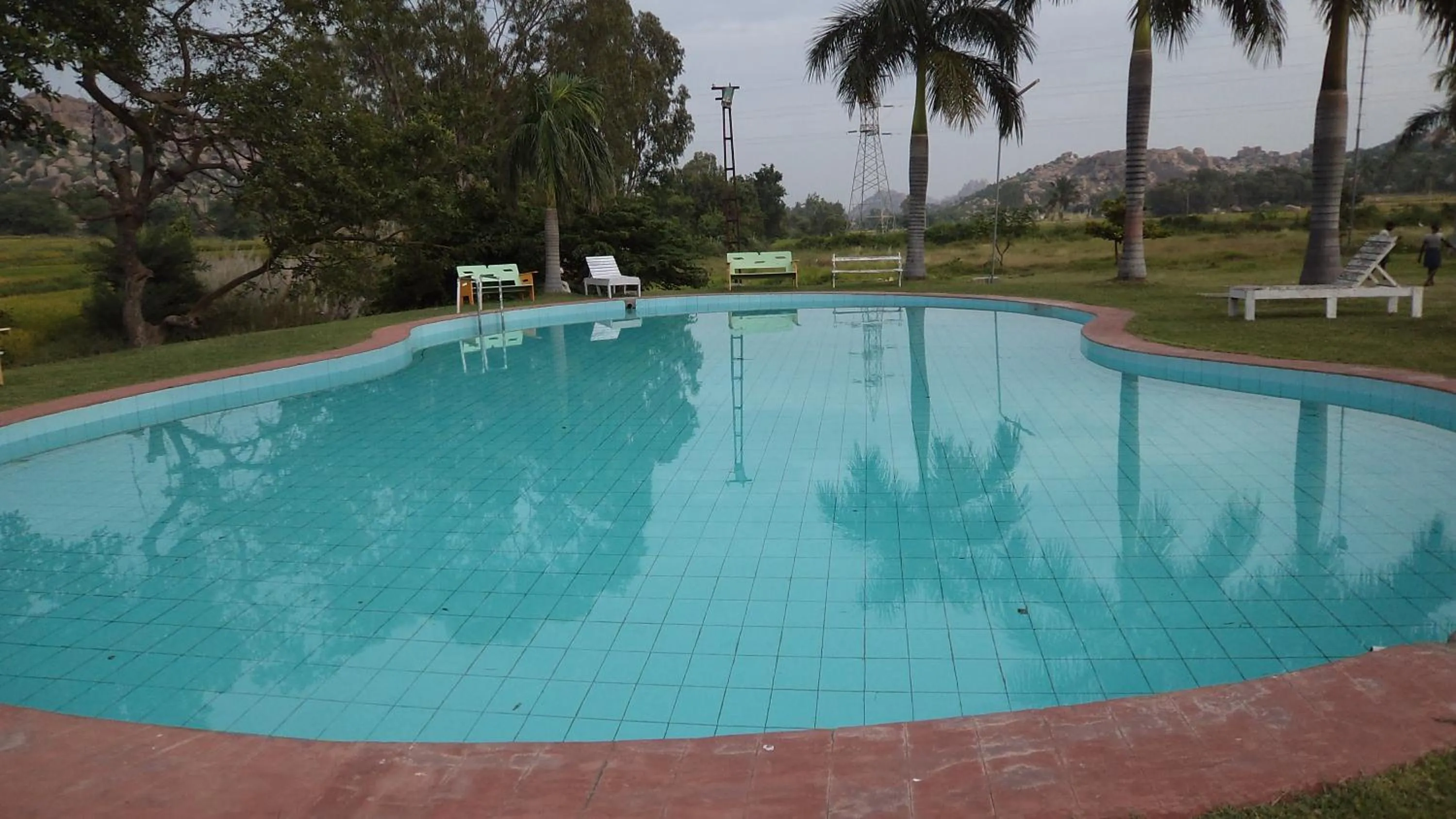 Swimming pool in Kishkinda Heritage Resort