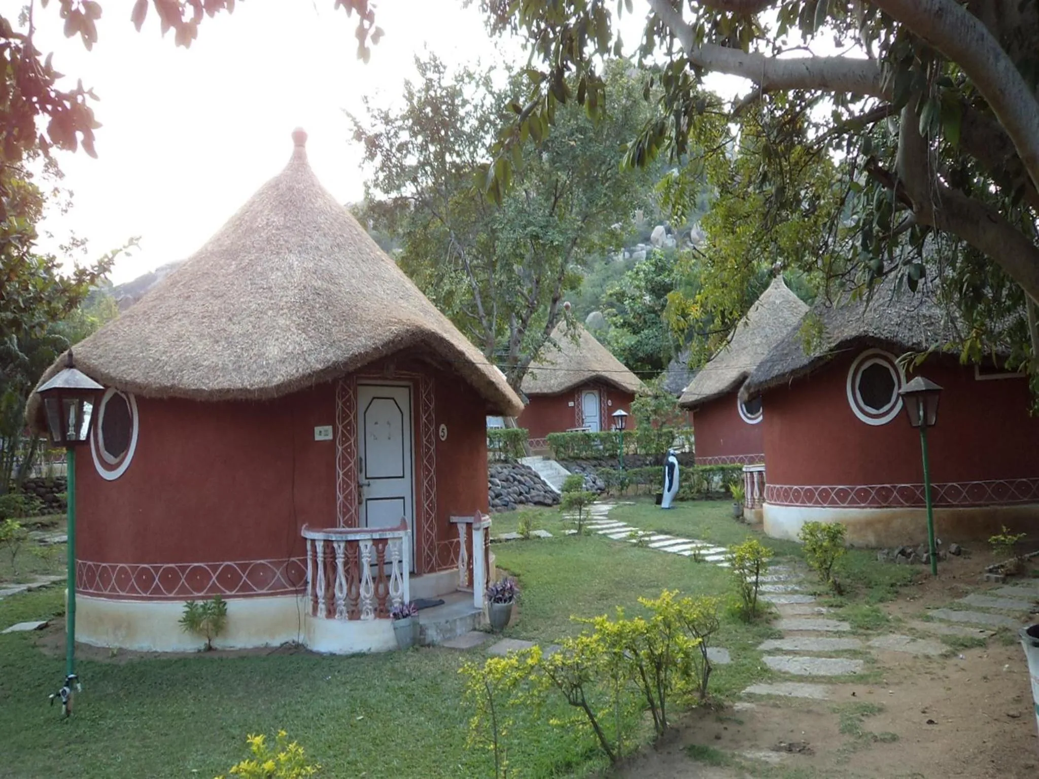 Bird's eye view in Kishkinda Heritage Resort