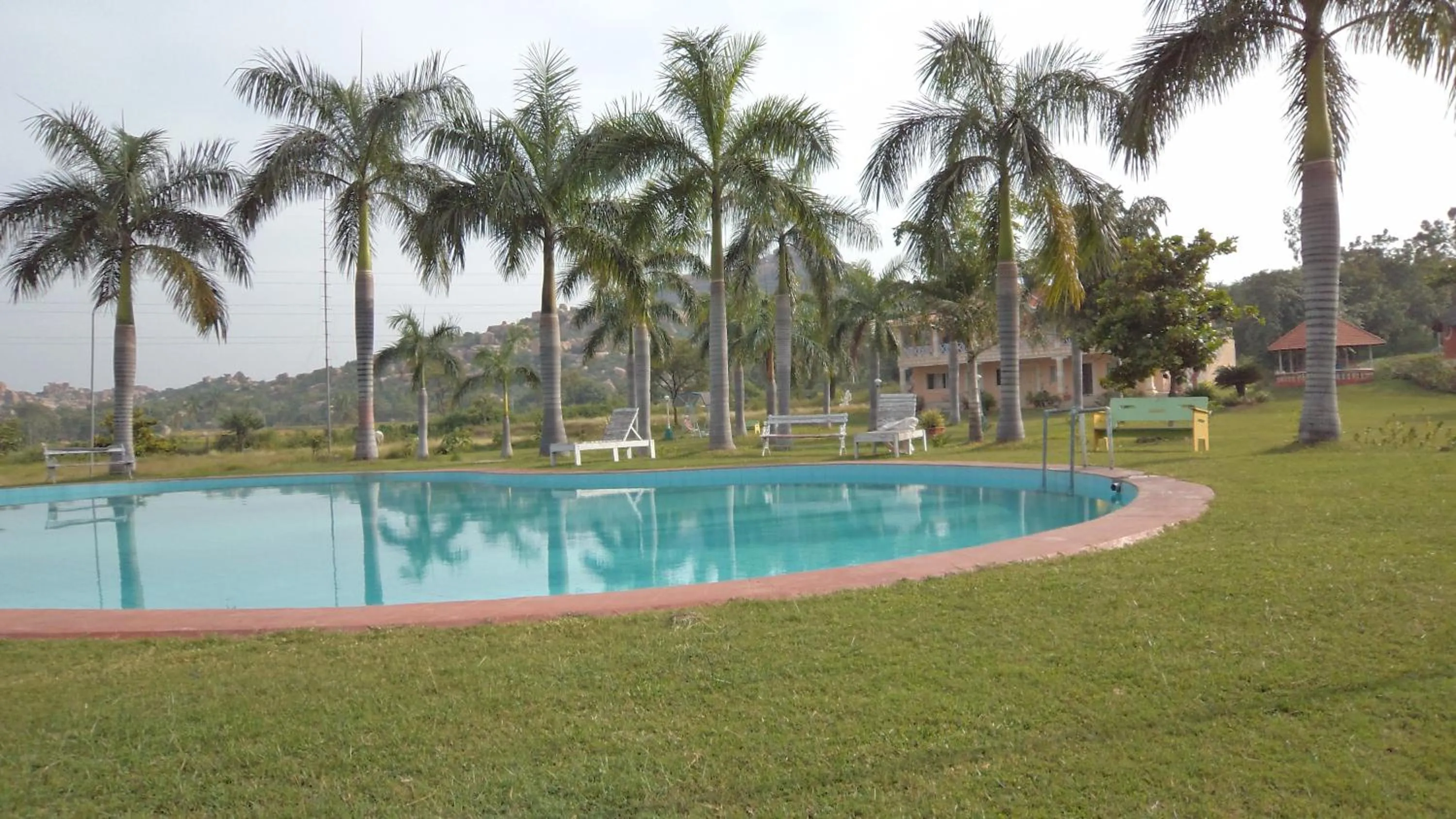 Swimming pool in Kishkinda Heritage Resort