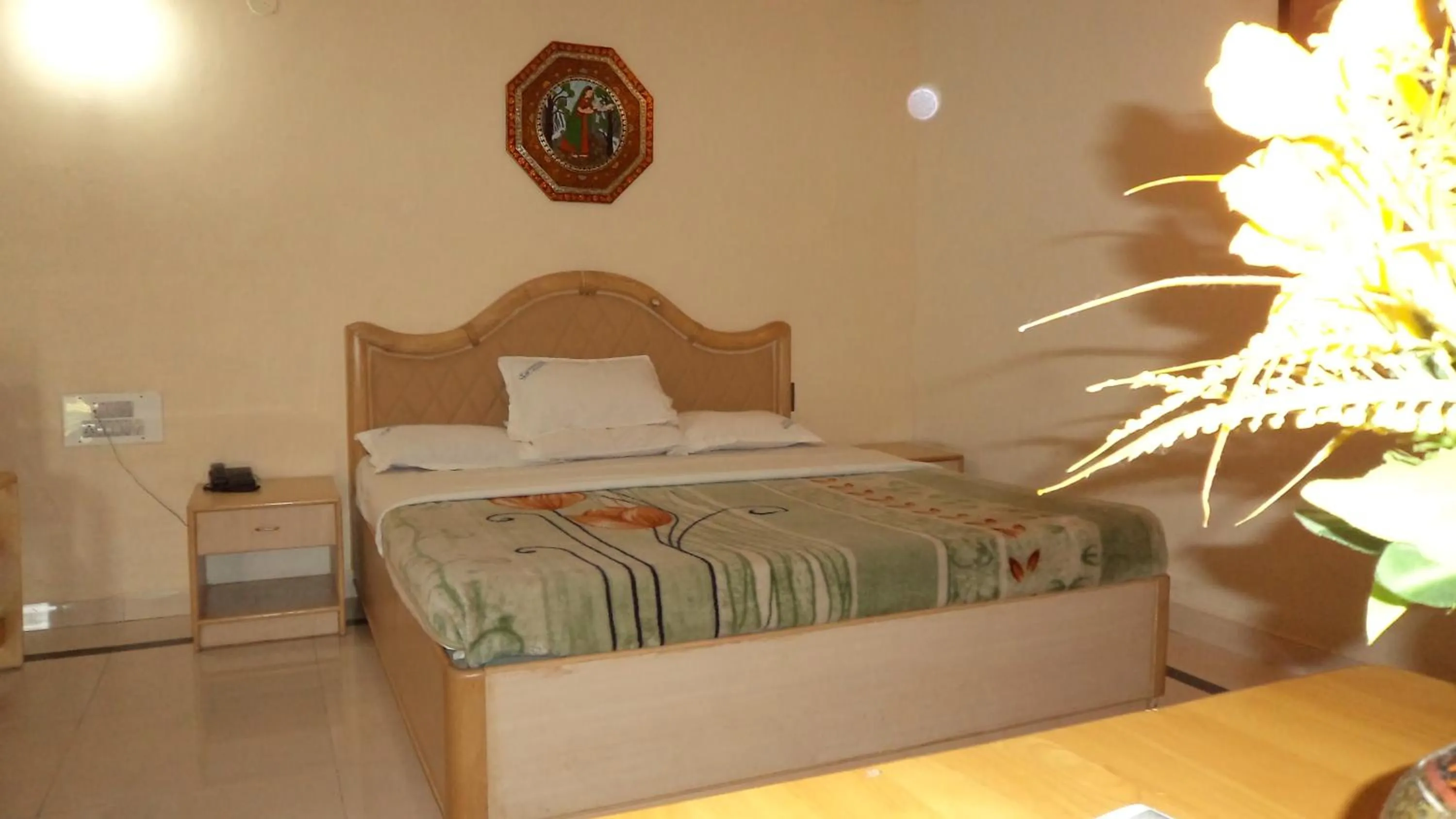 Bedroom in Kishkinda Heritage Resort