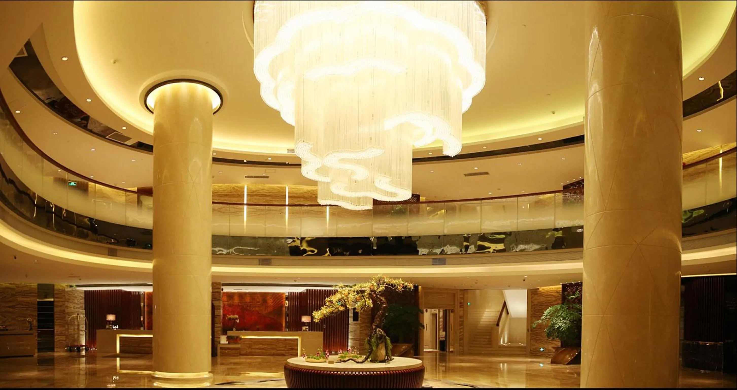 Decorative detail in Shantou International Hotel