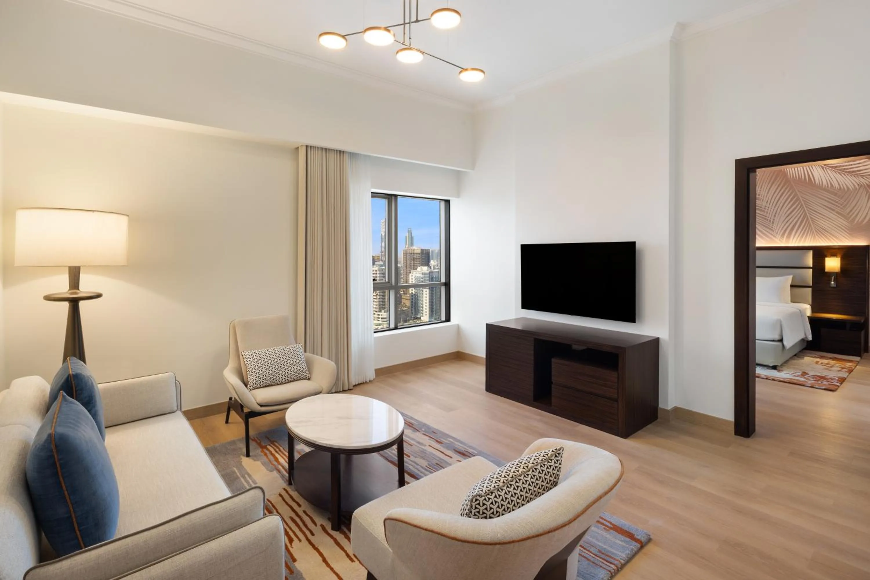 Living room in Vintage Grand Hotel Dubai