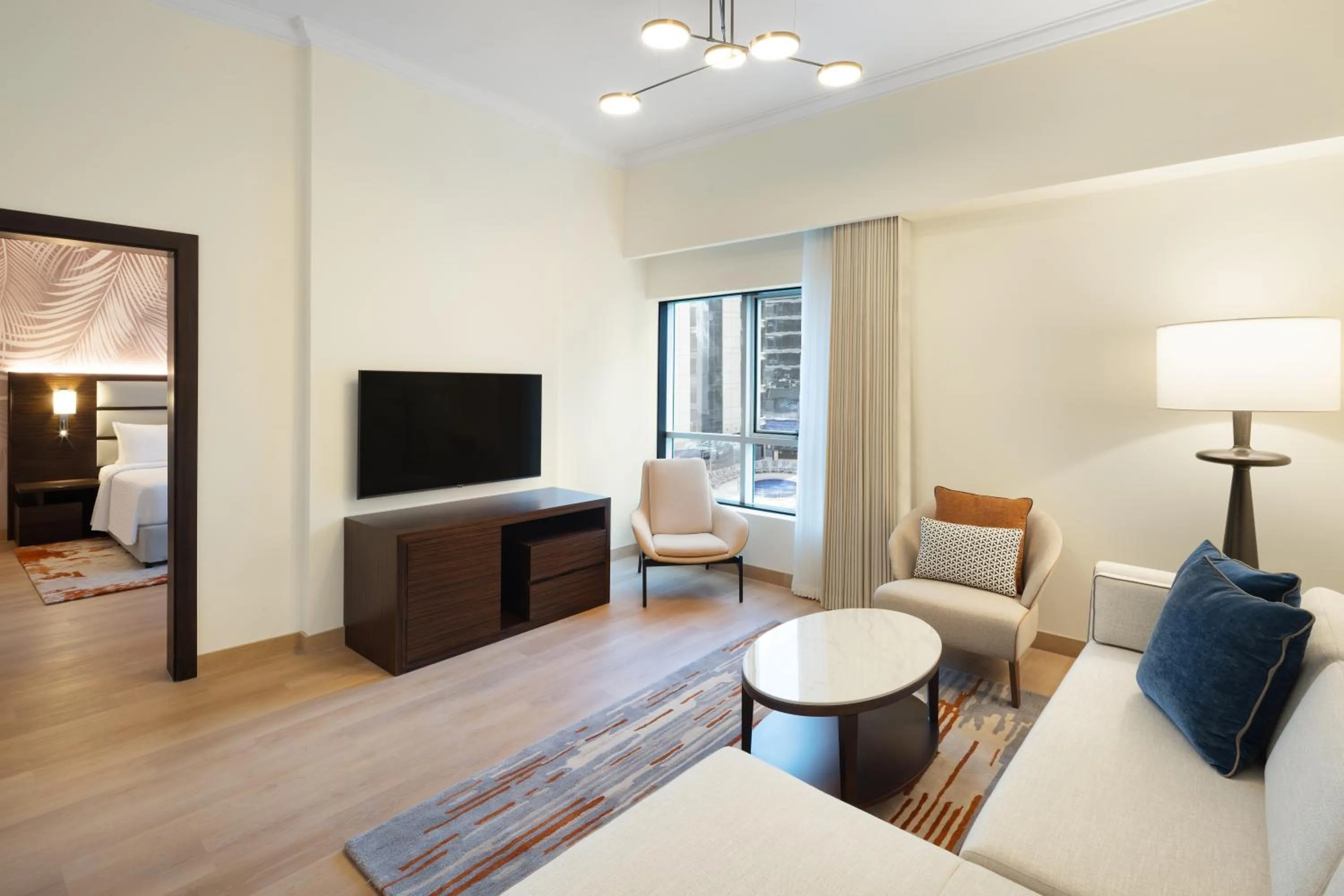 Living room in Vintage Grand Hotel Dubai