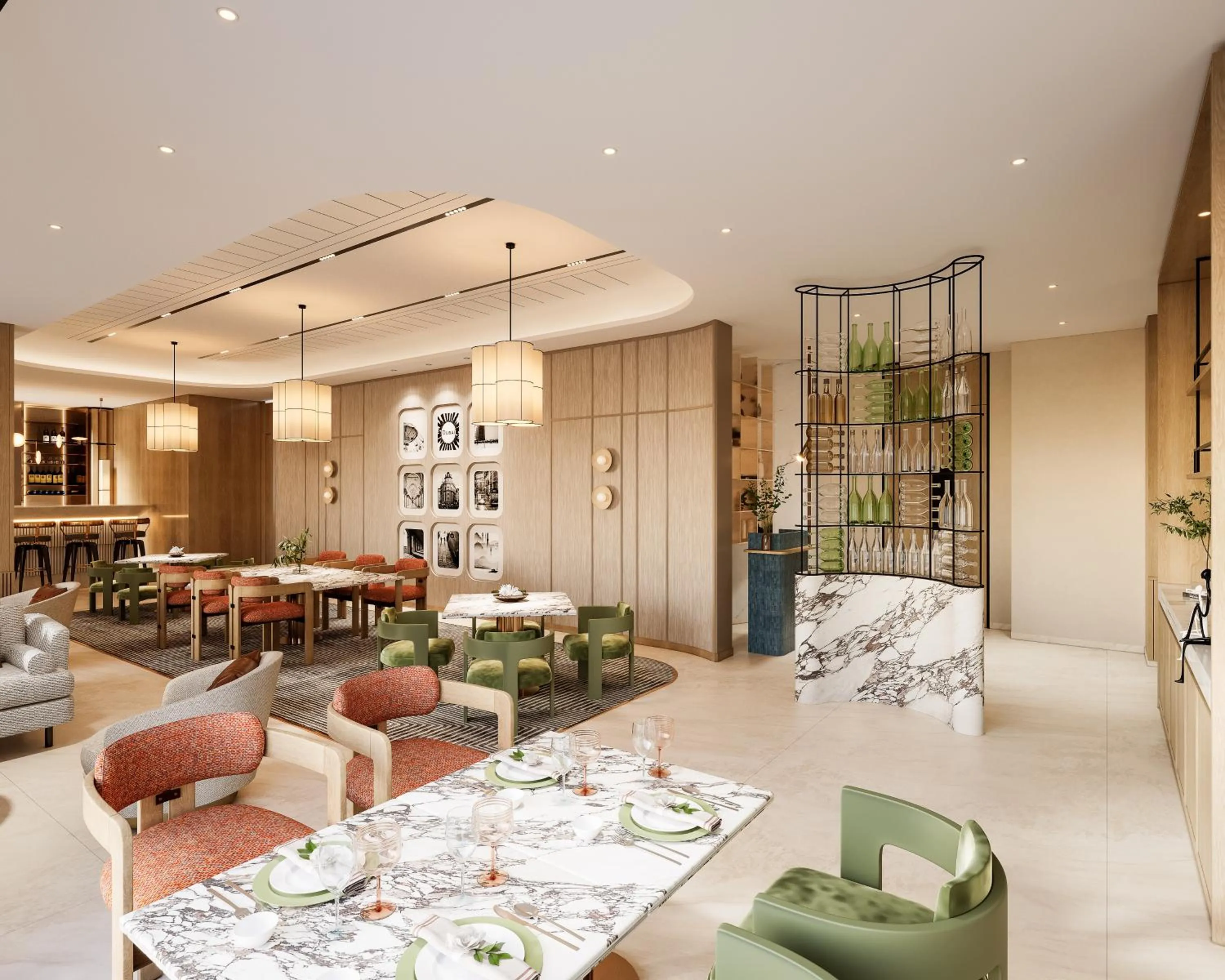 Restaurant/places to eat in Vintage Grand Hotel Dubai