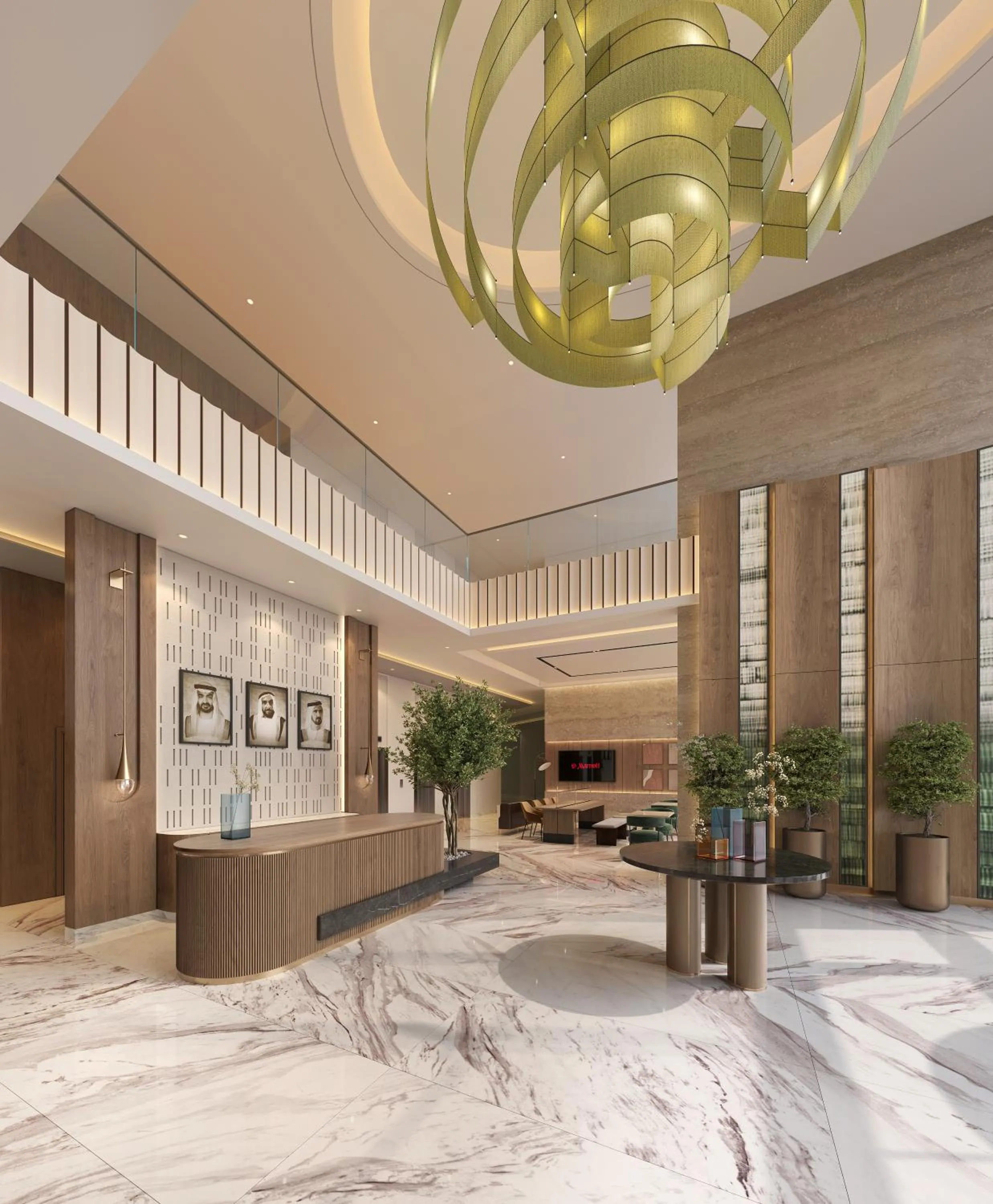 Lobby or reception in Vintage Grand Hotel Dubai