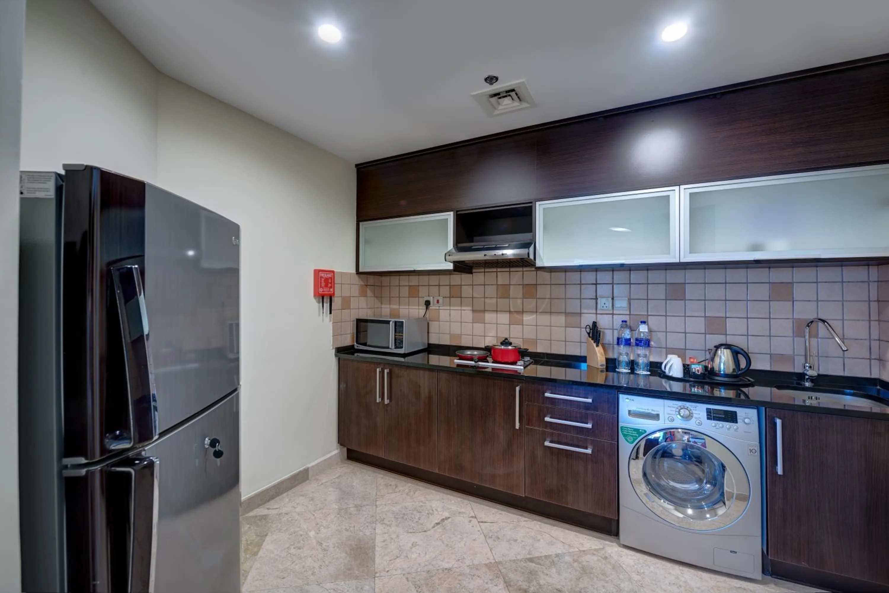 Kitchen or kitchenette in Vintage Grand Hotel - Formerly Ghaya Grand Hotel