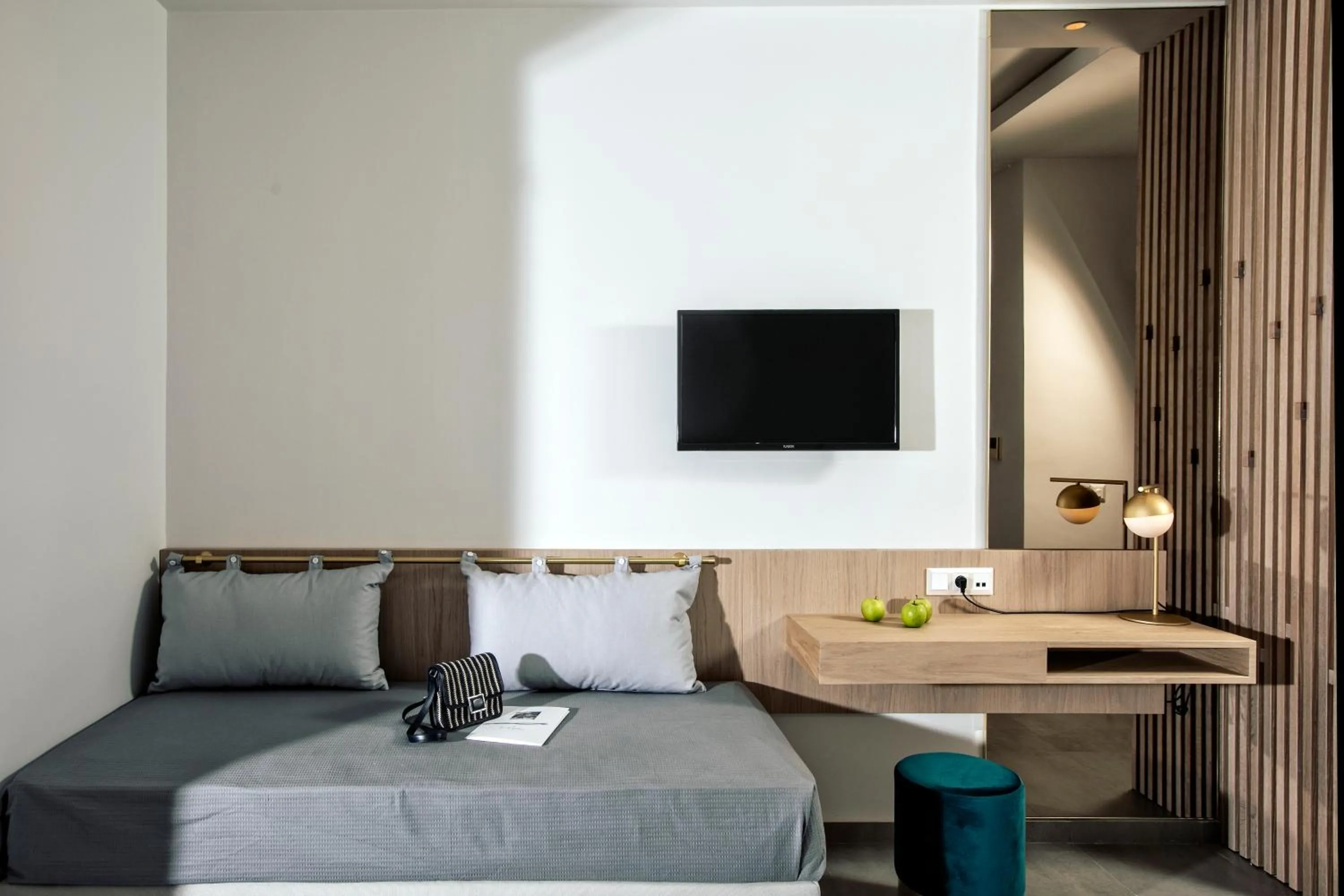 Bed in Possidi Holidays Resort & Suite Hotel