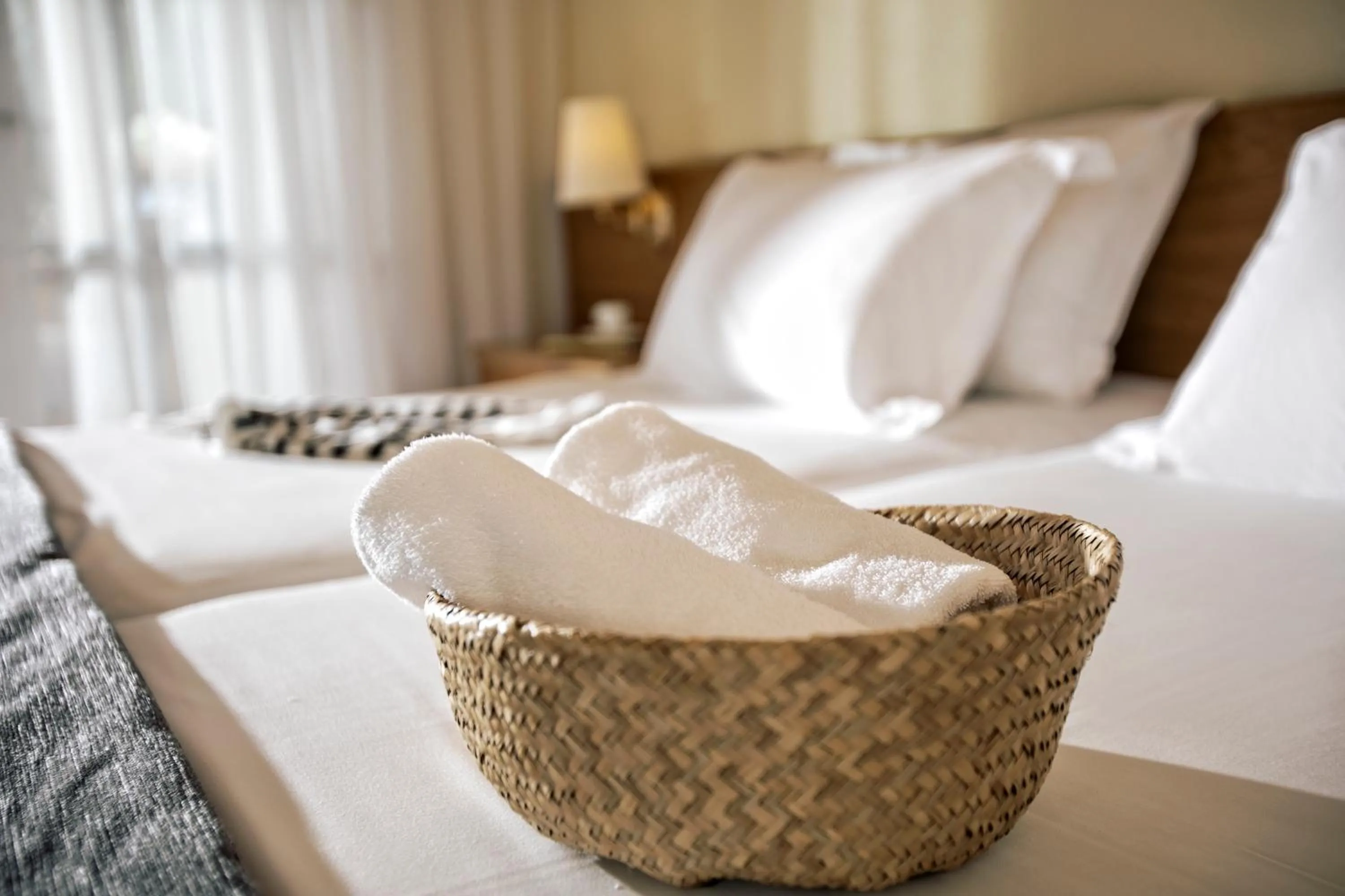 Bed in Possidi Holidays Resort & Suite Hotel