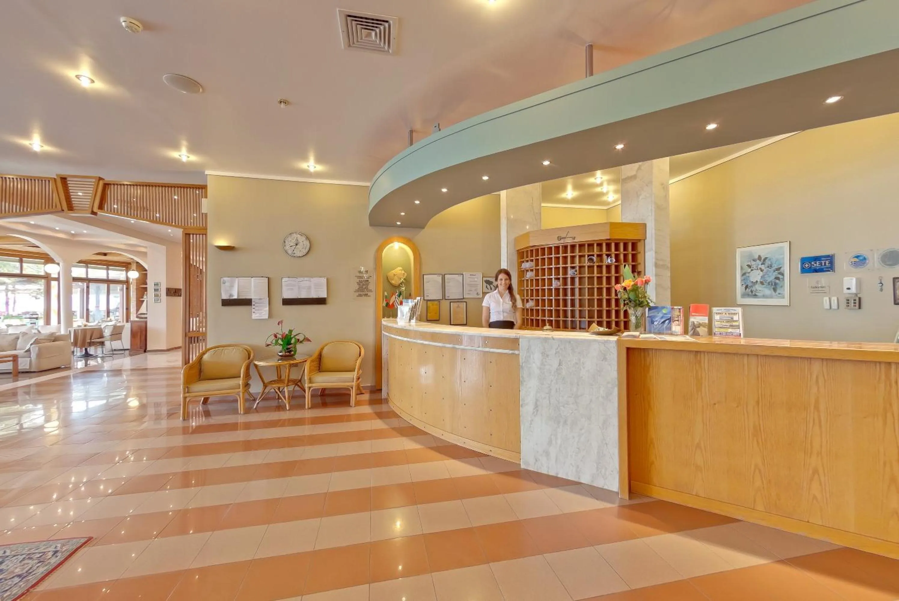 Lobby or reception in Possidi Holidays Resort & Suite Hotel