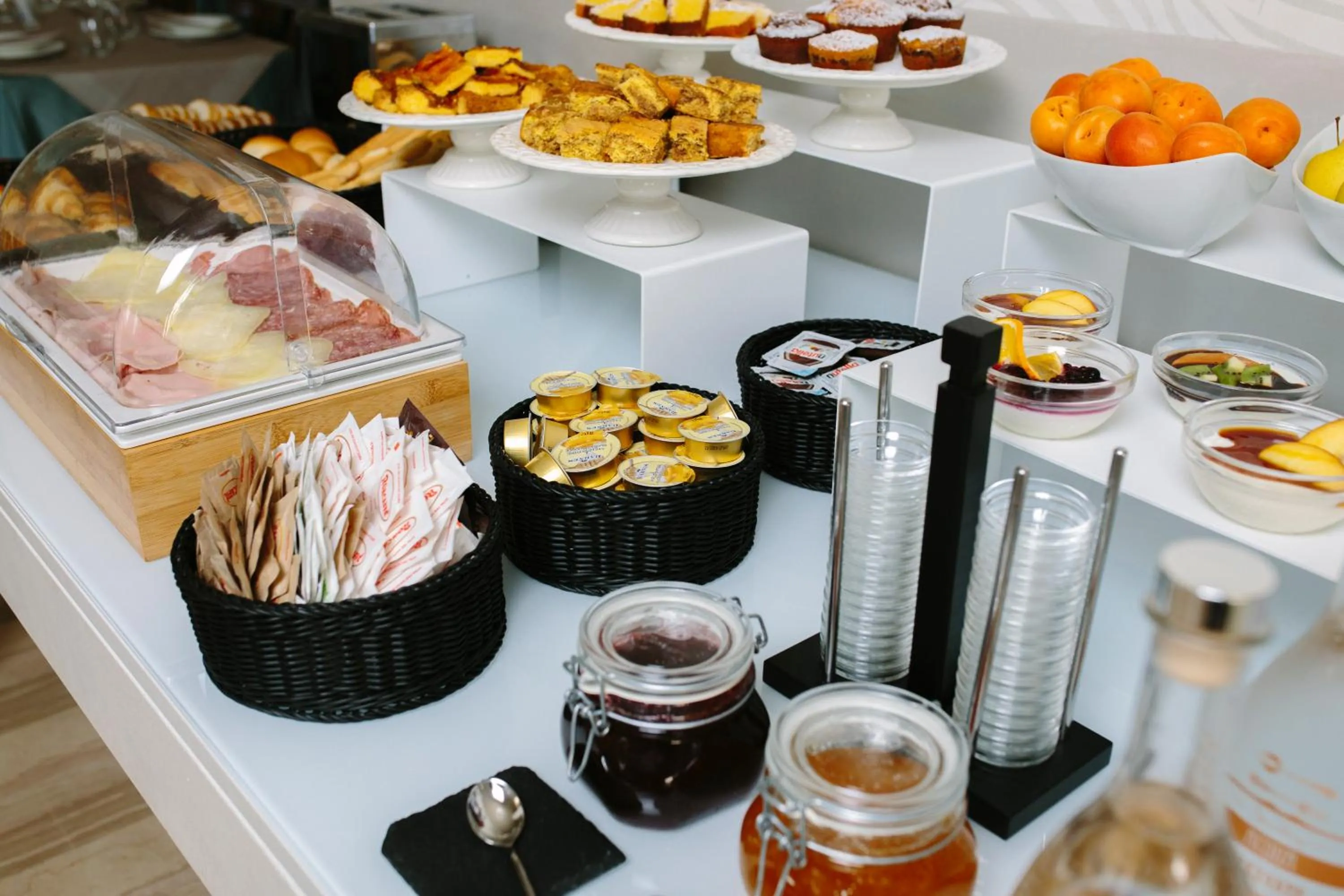 Continental breakfast in Hotel Paradiso
