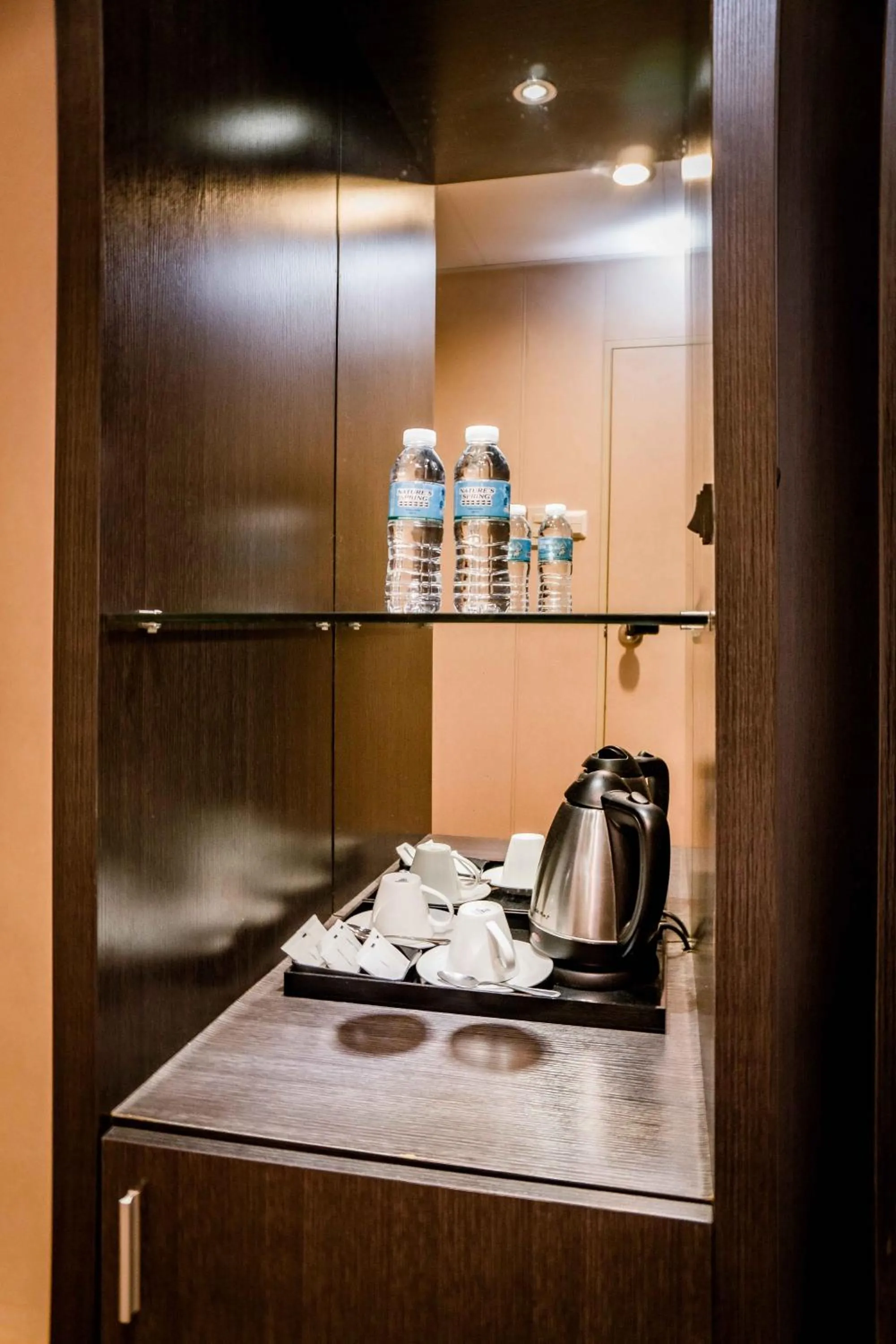 Coffee/tea facilities in Green Sun Hotel