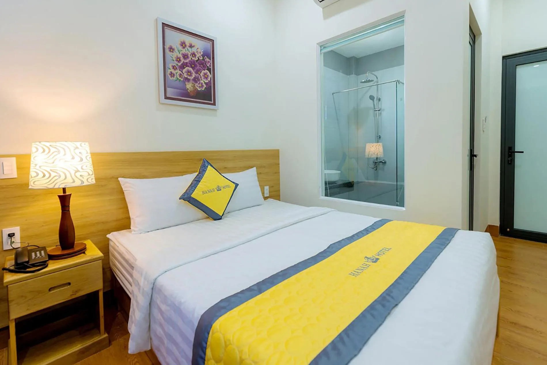 Bed in Hanah Hotel Phan Thiet