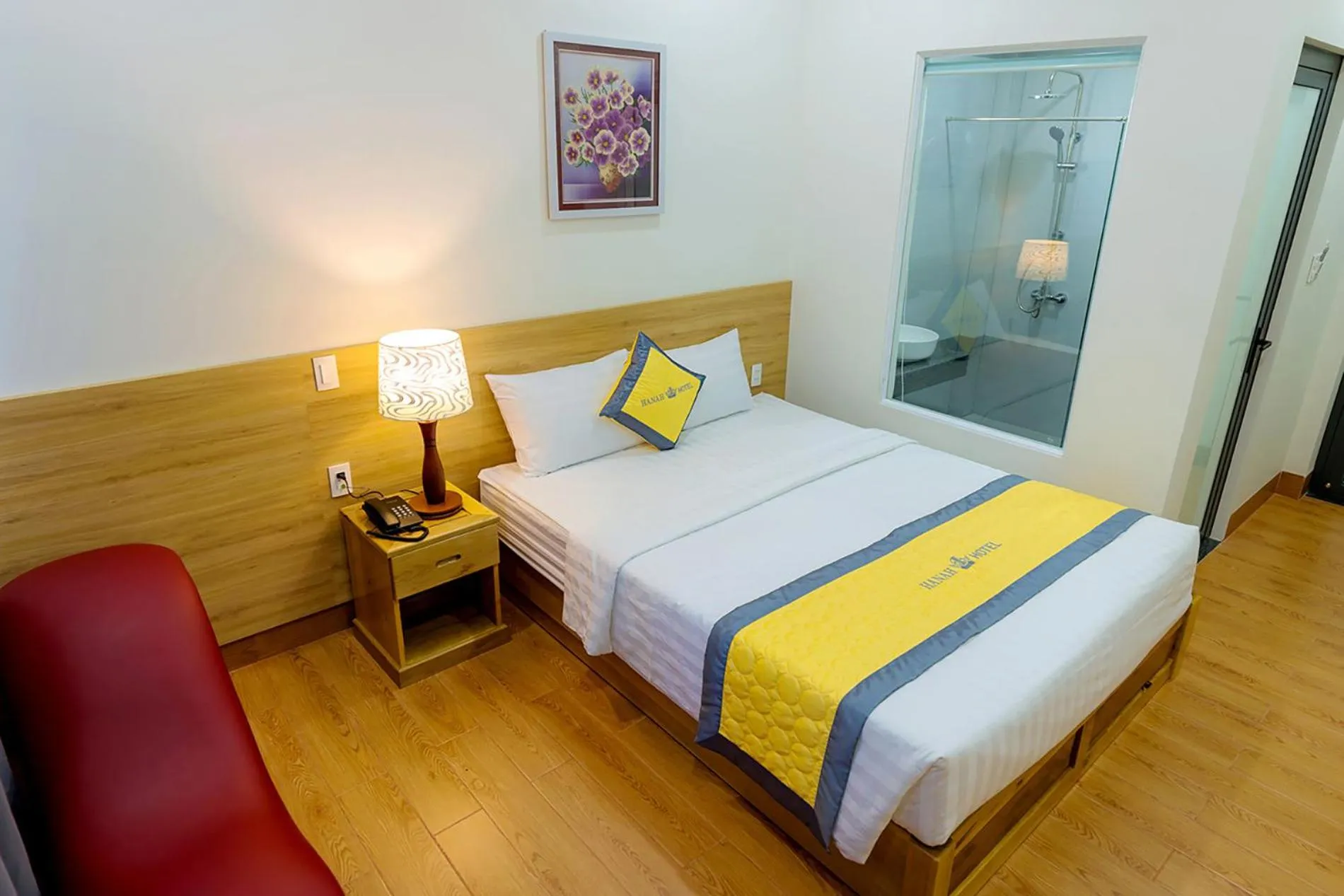 Bed in Hanah Hotel Phan Thiet