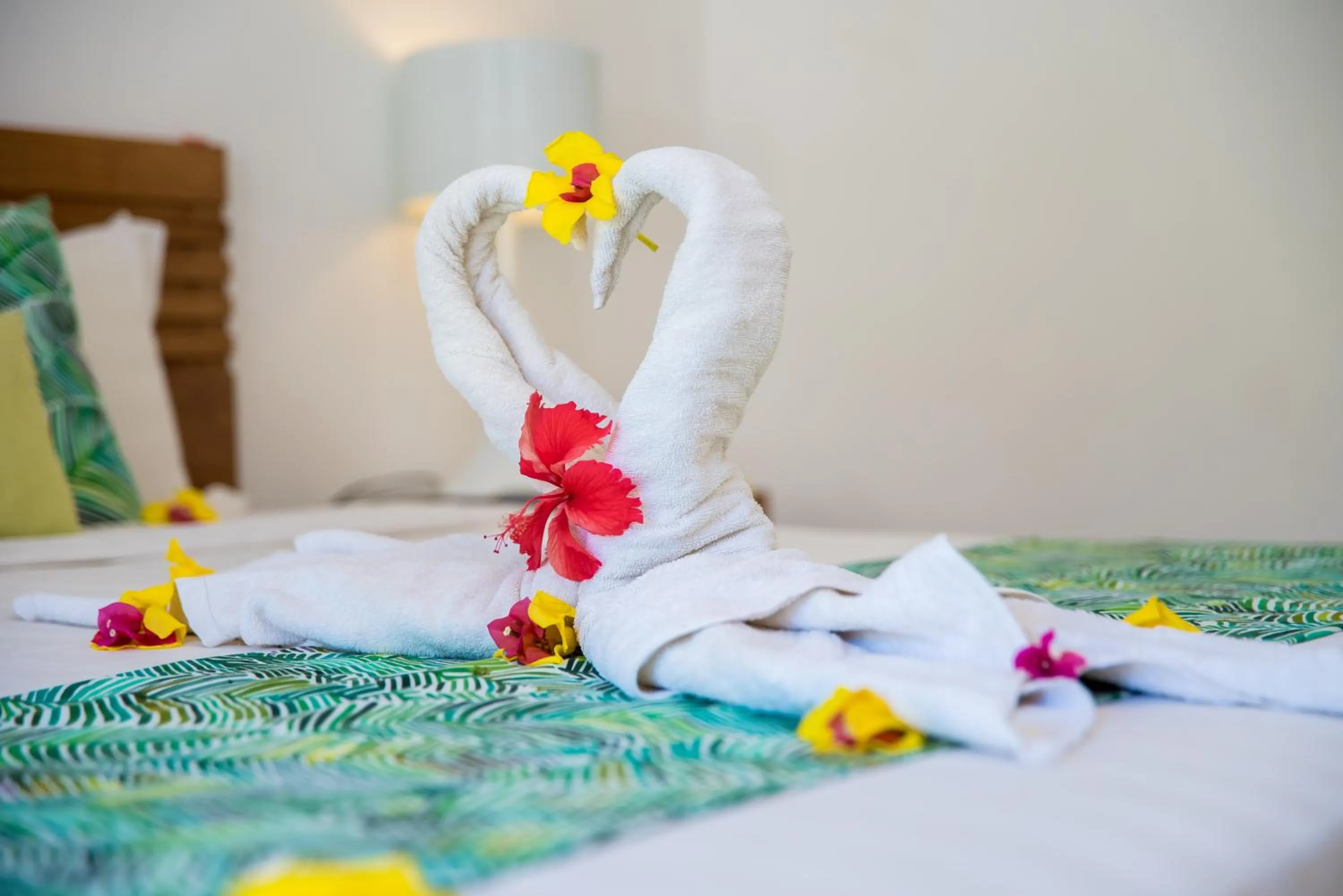 Bed in Villas Mon Plaisir