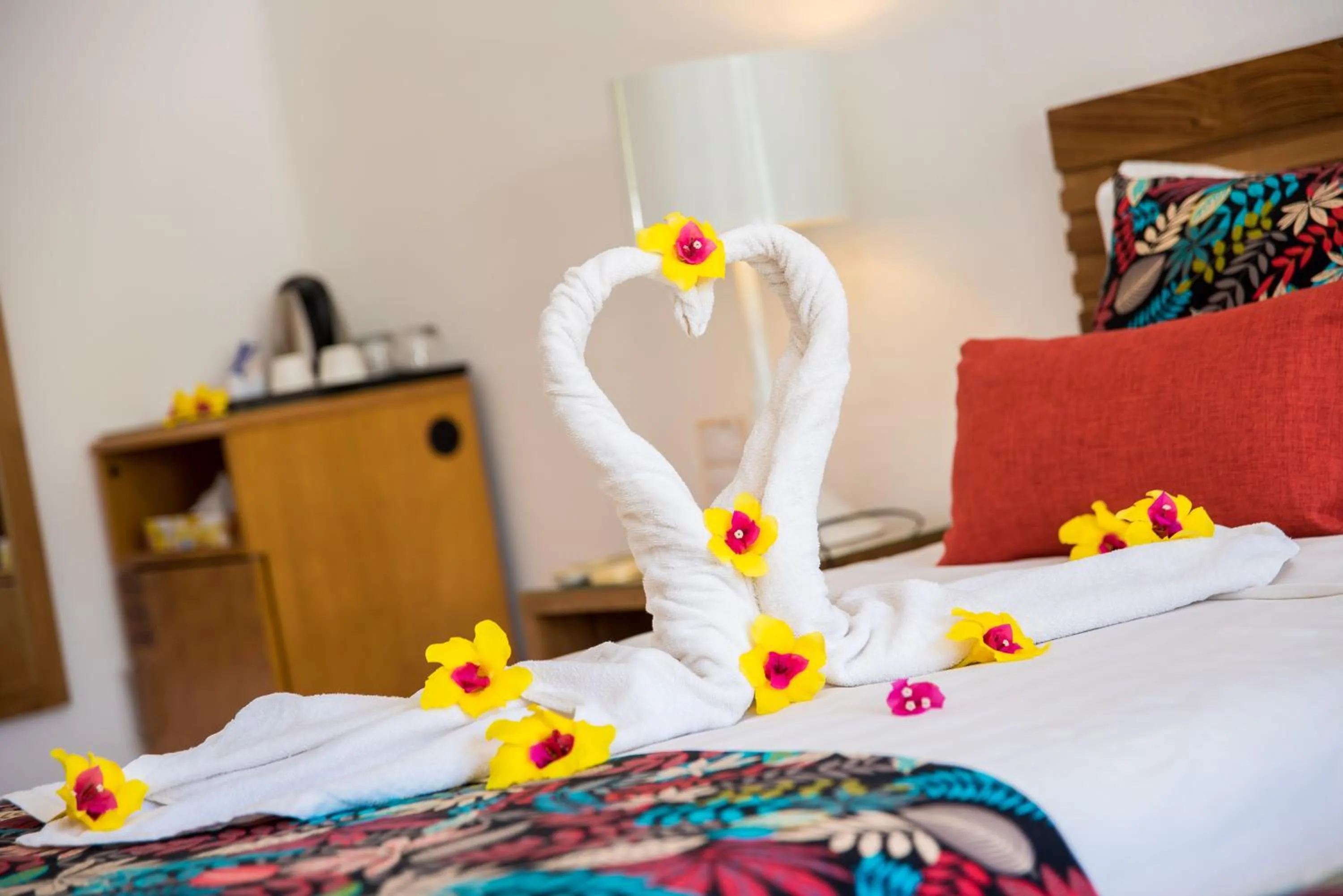 Bed in Villas Mon Plaisir