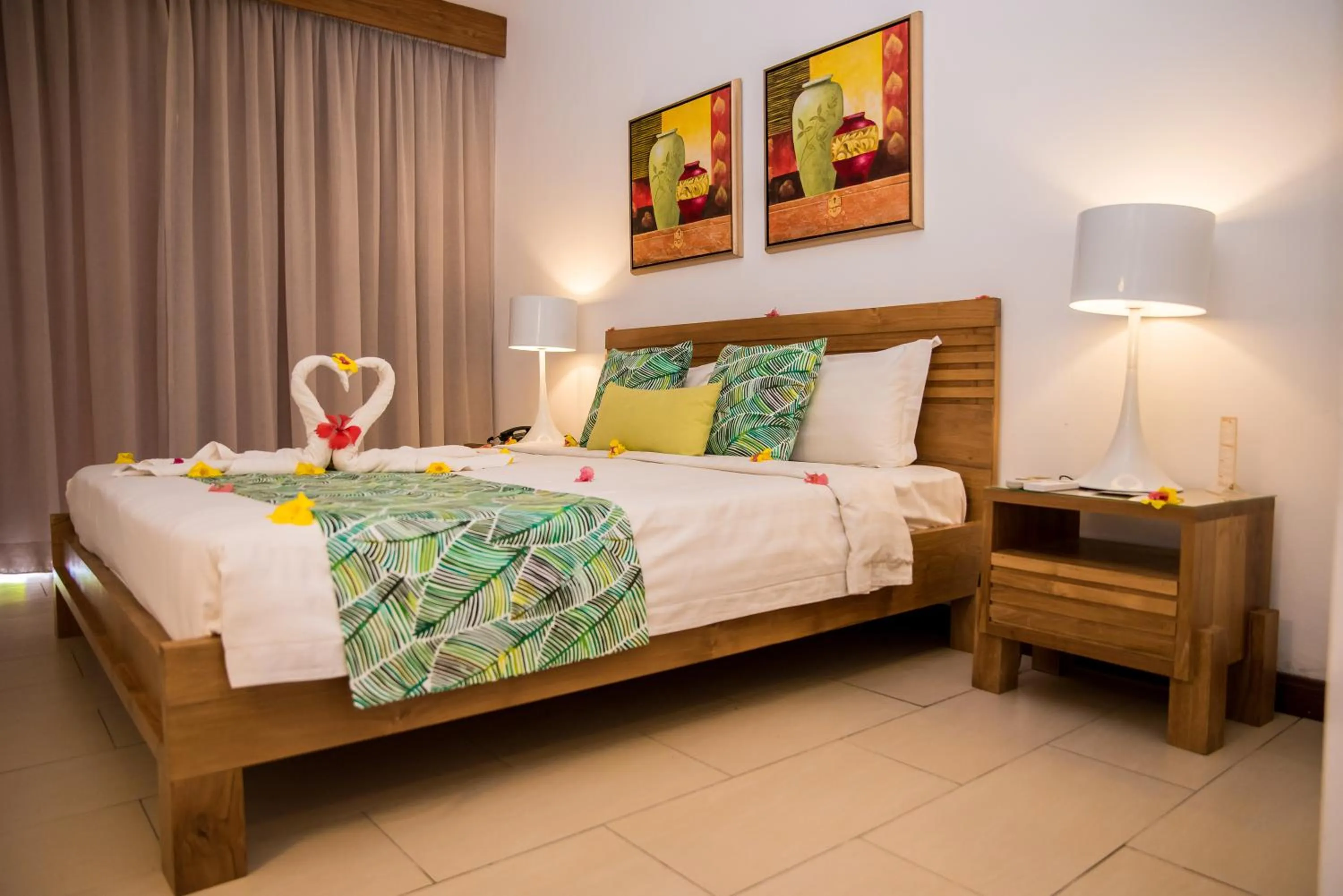 Bed in Villas Mon Plaisir