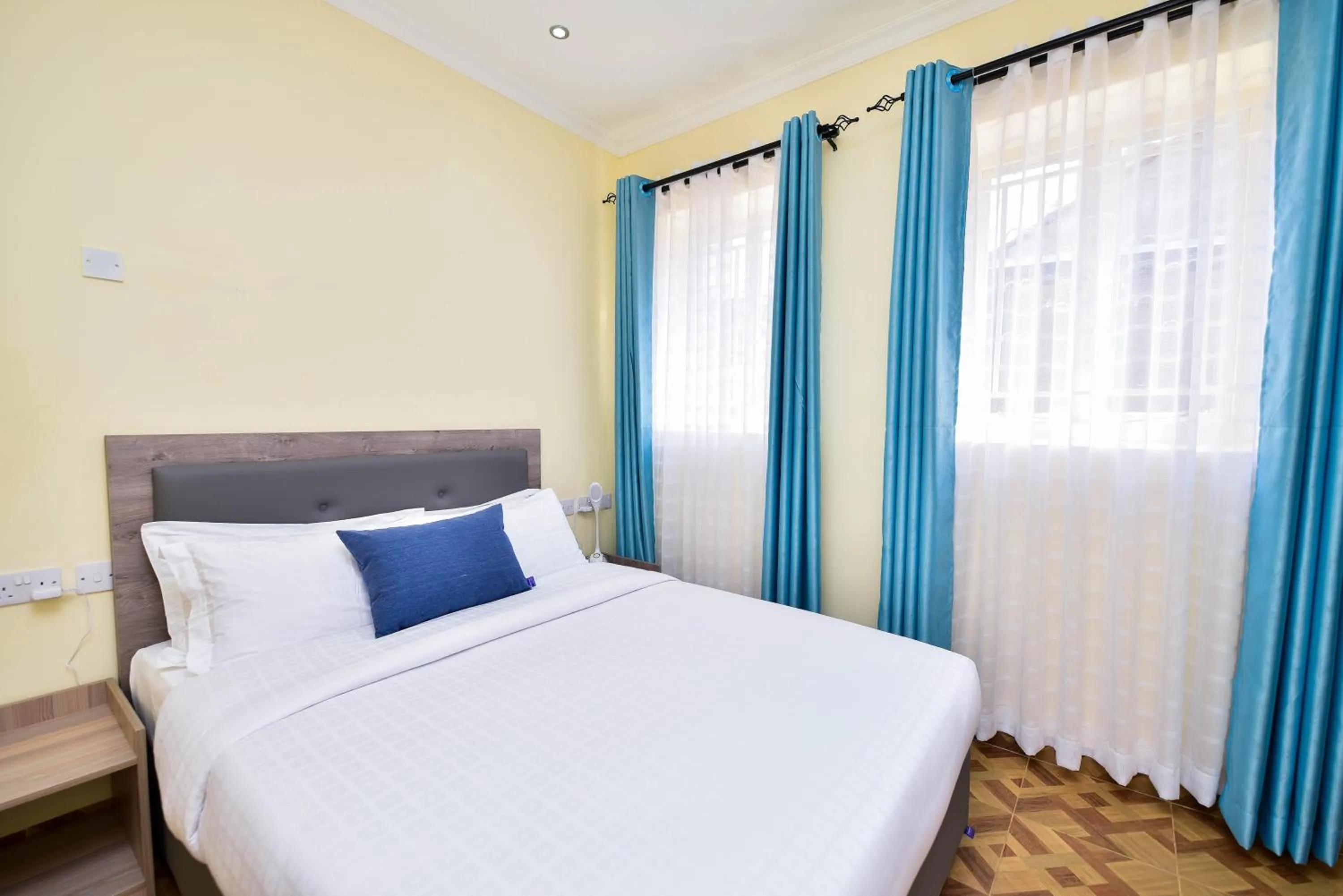 Bed in Kongoni House