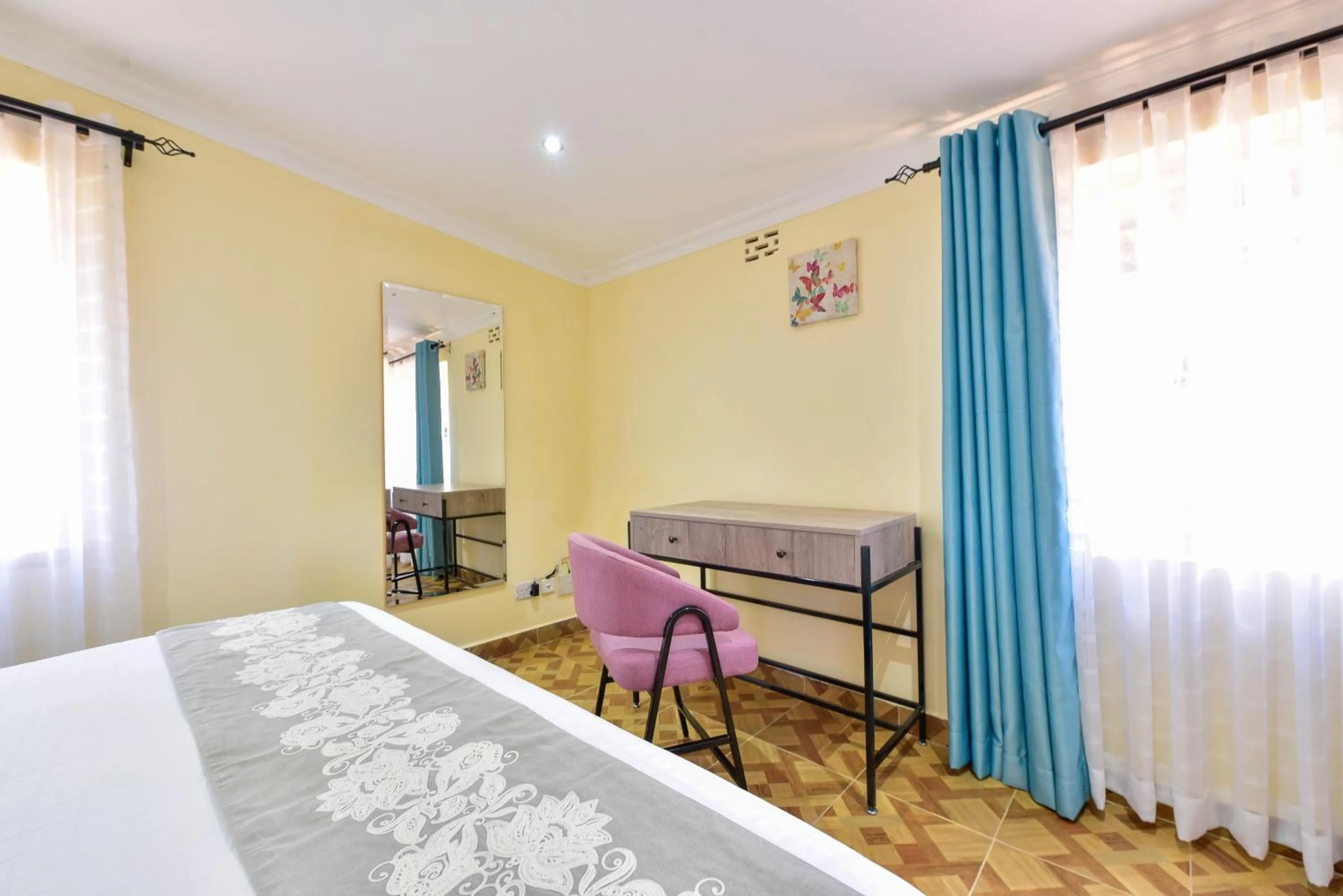 Bed in Kongoni House