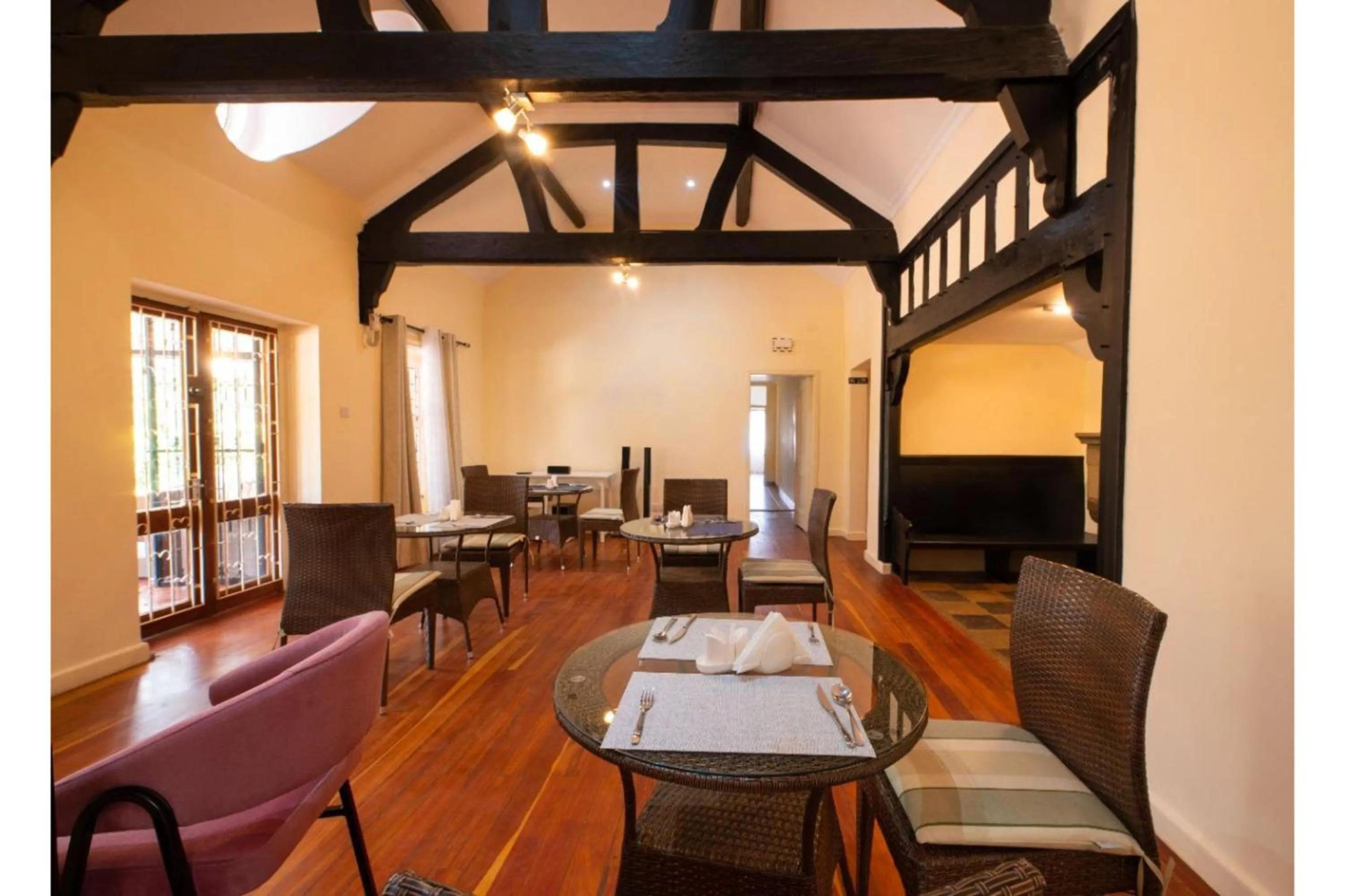 Living room in Kongoni House