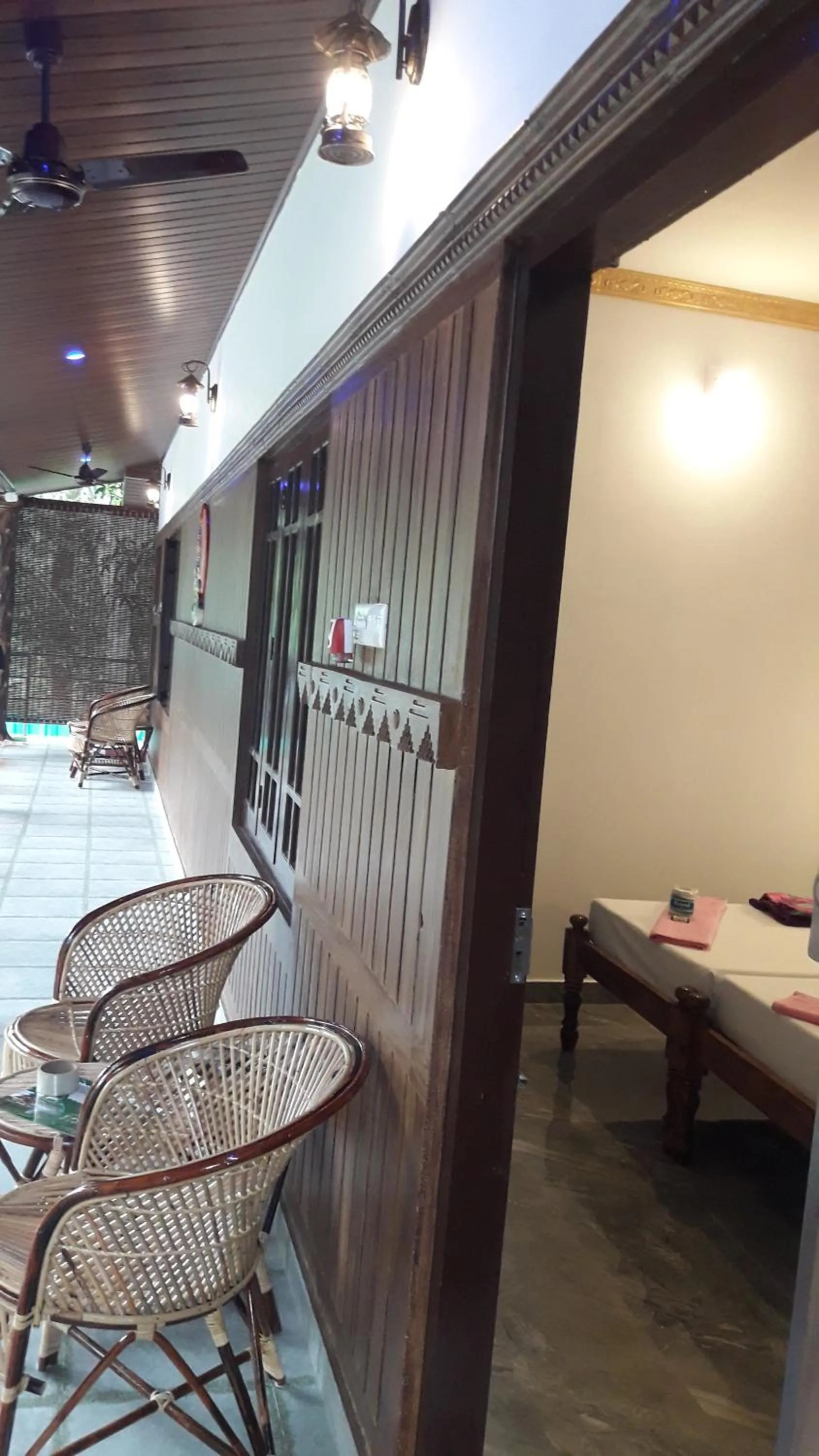 Balcony/Terrace in Marari Beach House