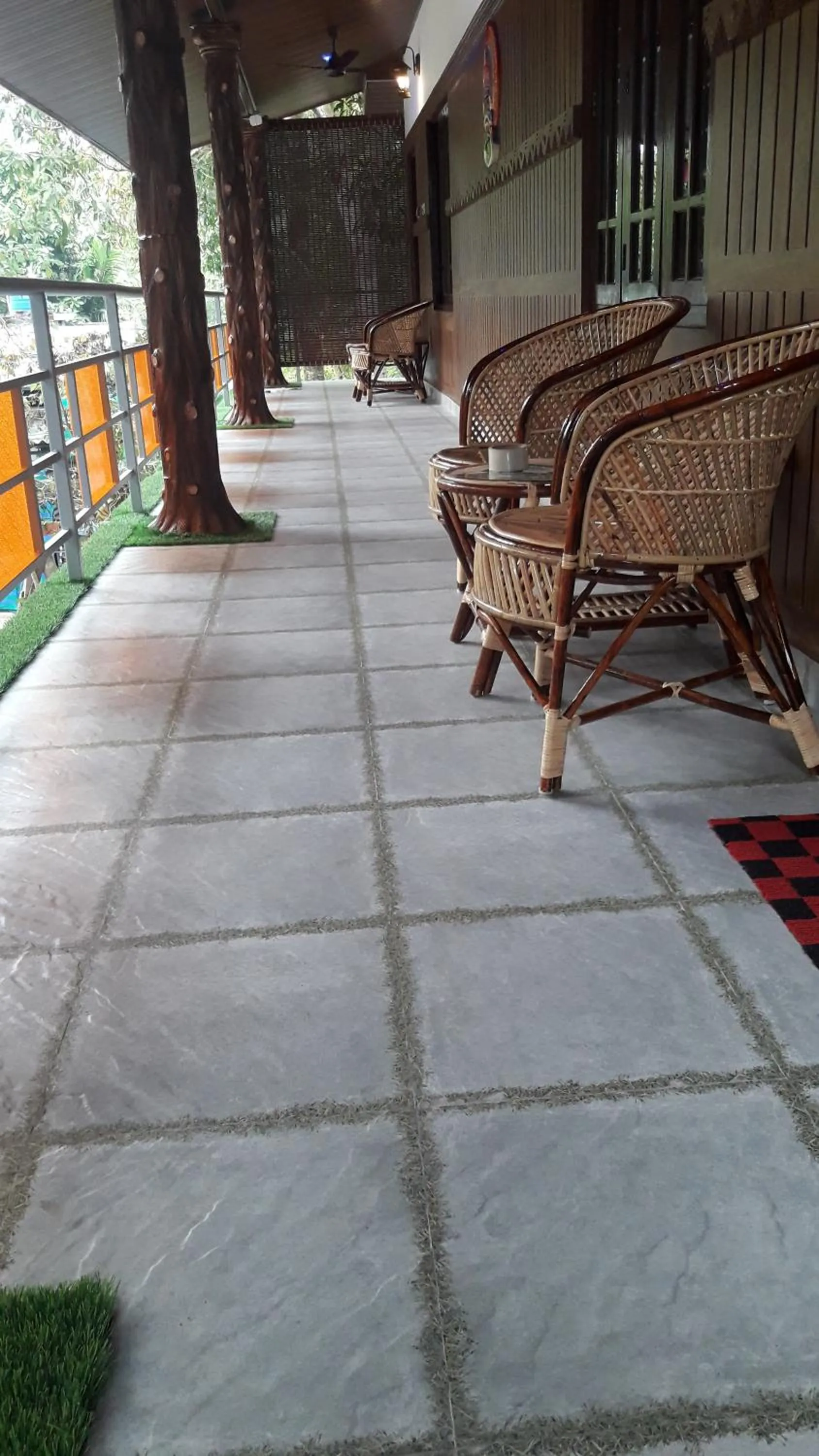 Balcony/Terrace in Marari Beach House