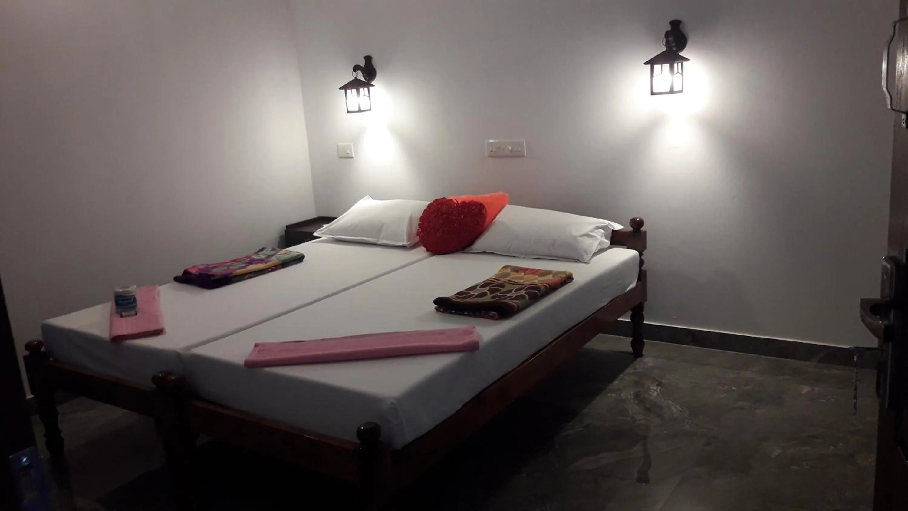 Bedroom, Bed in Marari Beach House