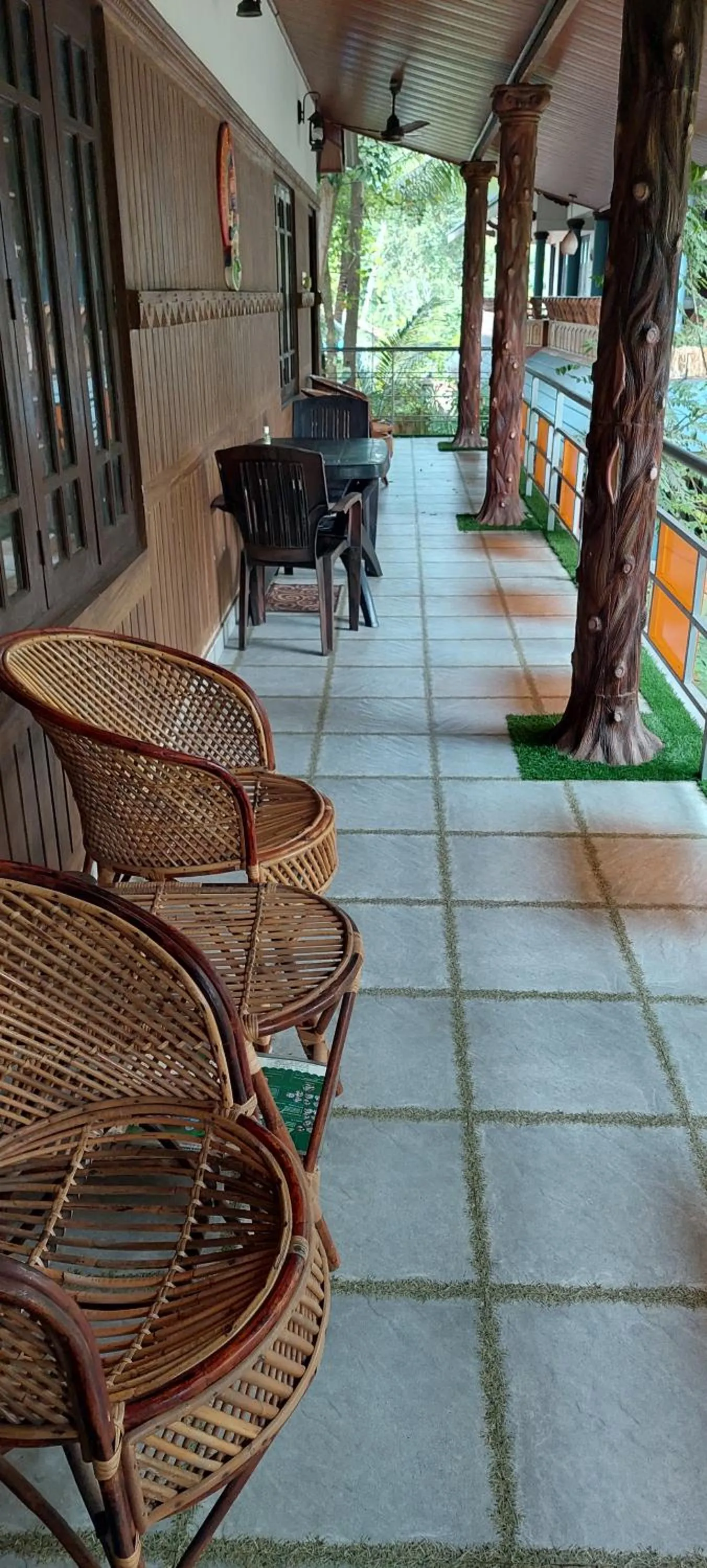 Balcony/Terrace in Marari Beach House