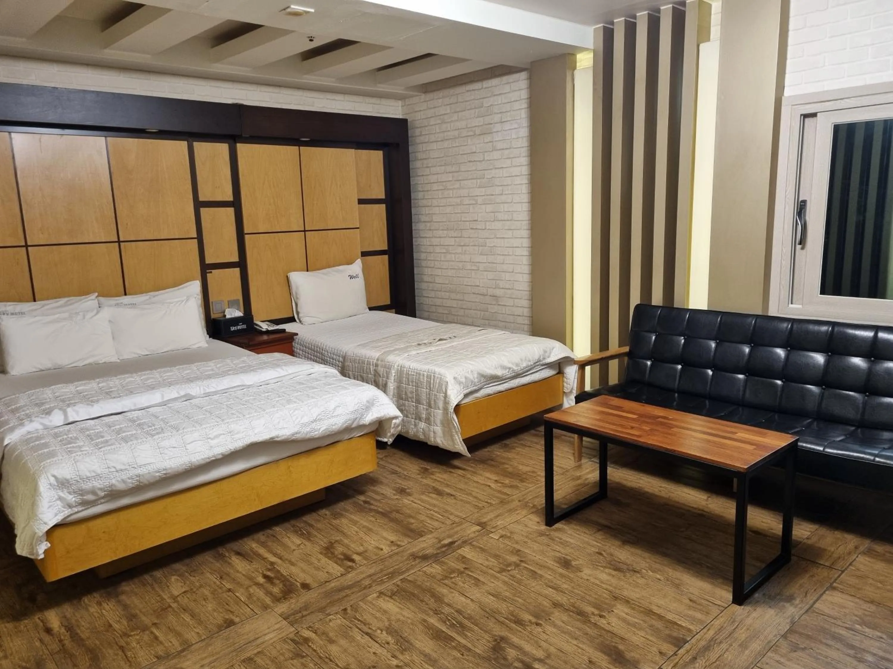 Bed in Hwamyeong Sky Hotel