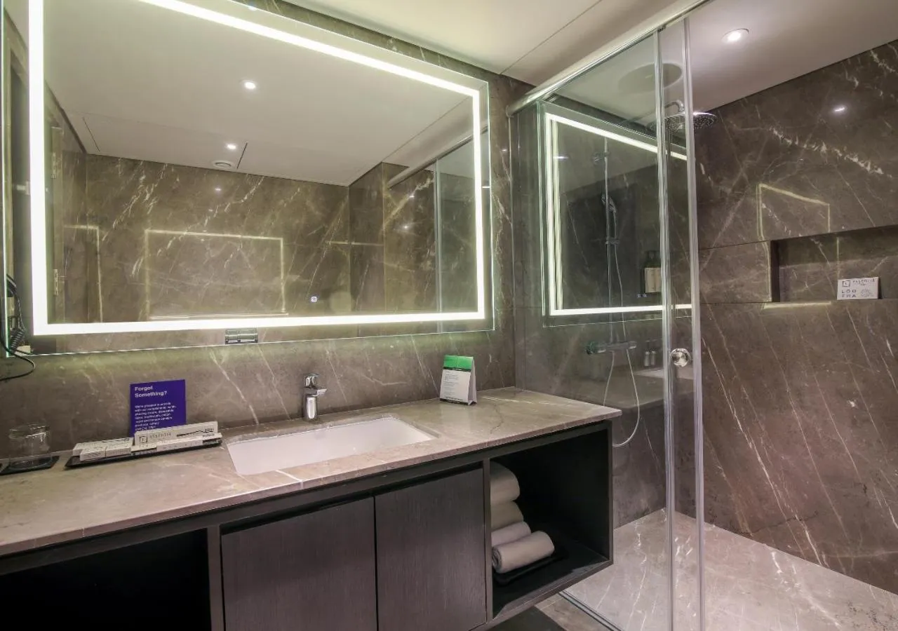 Bathroom in Essentia Premier Hotel Pune Wakad