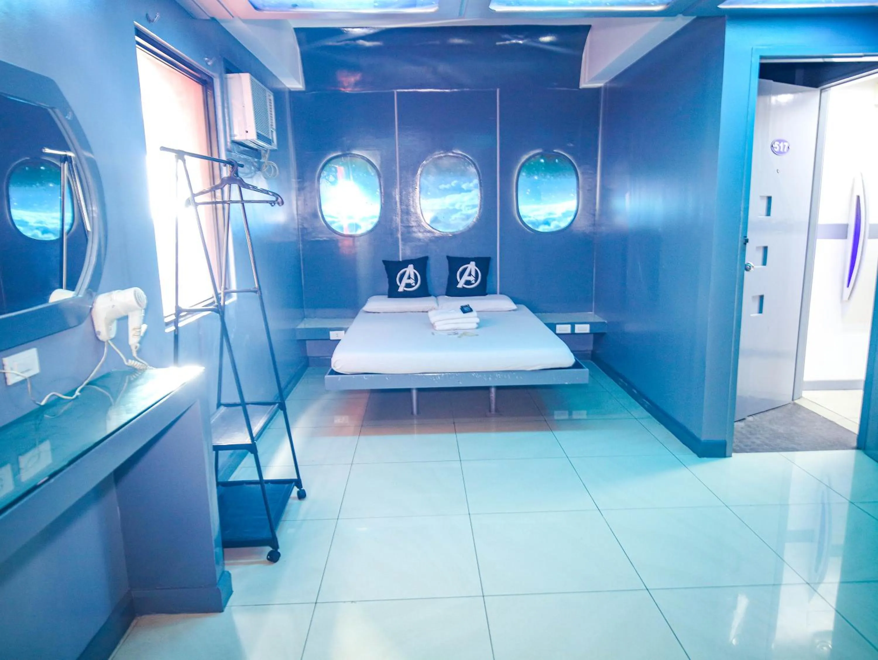 Bed in Astrotel Monumento