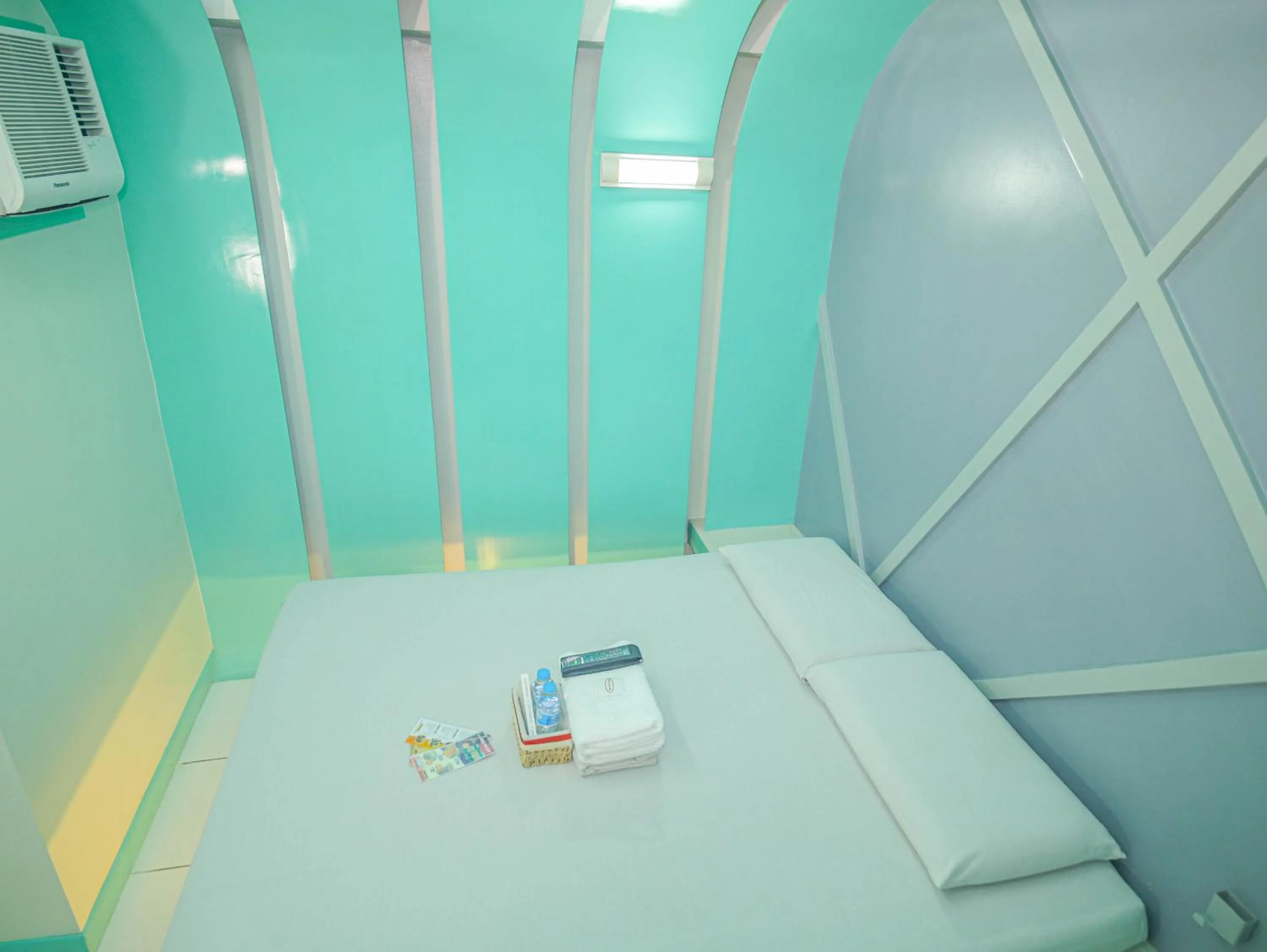 Bed in Astrotel Monumento