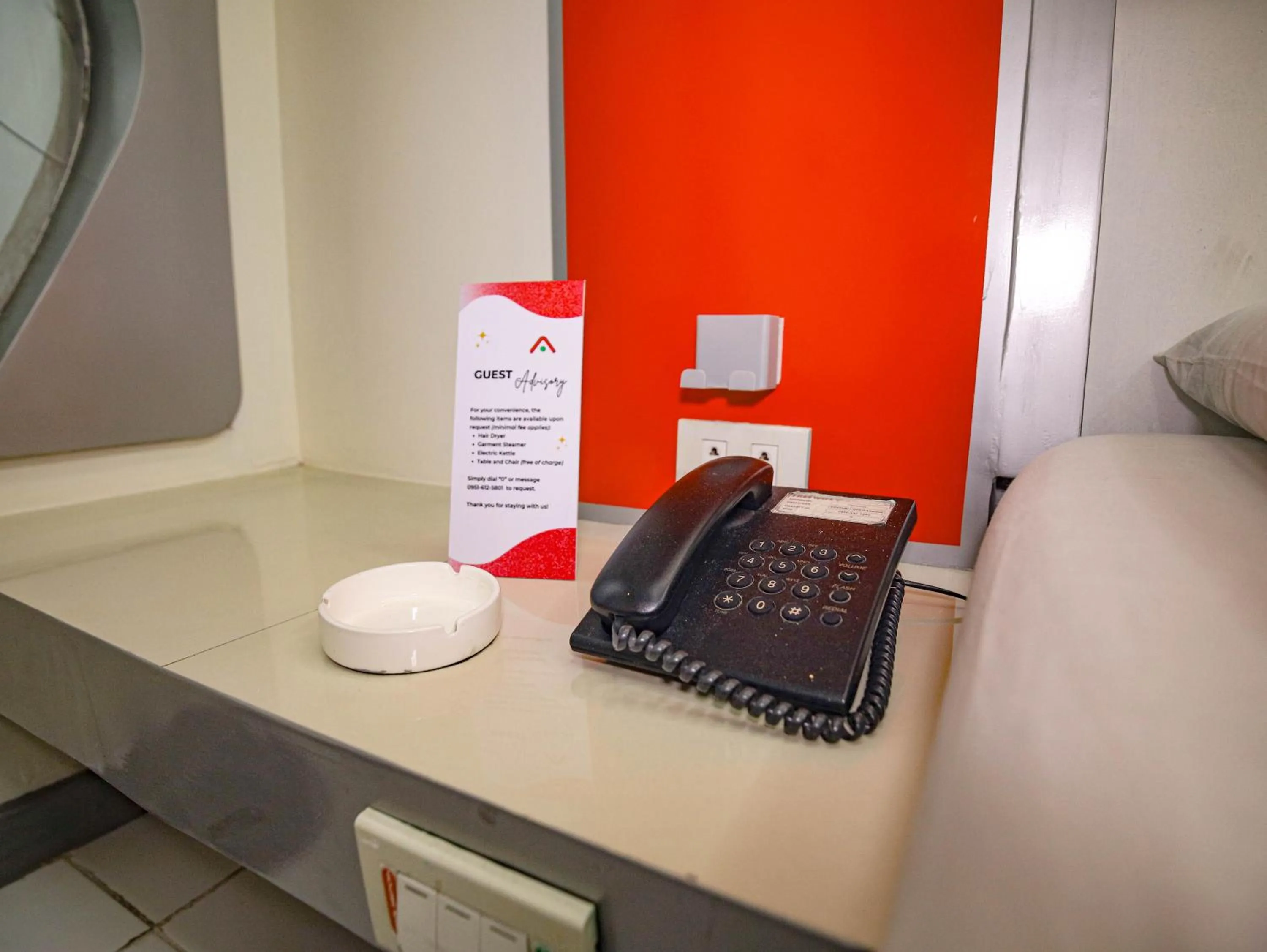 Bed in Astrotel Monumento