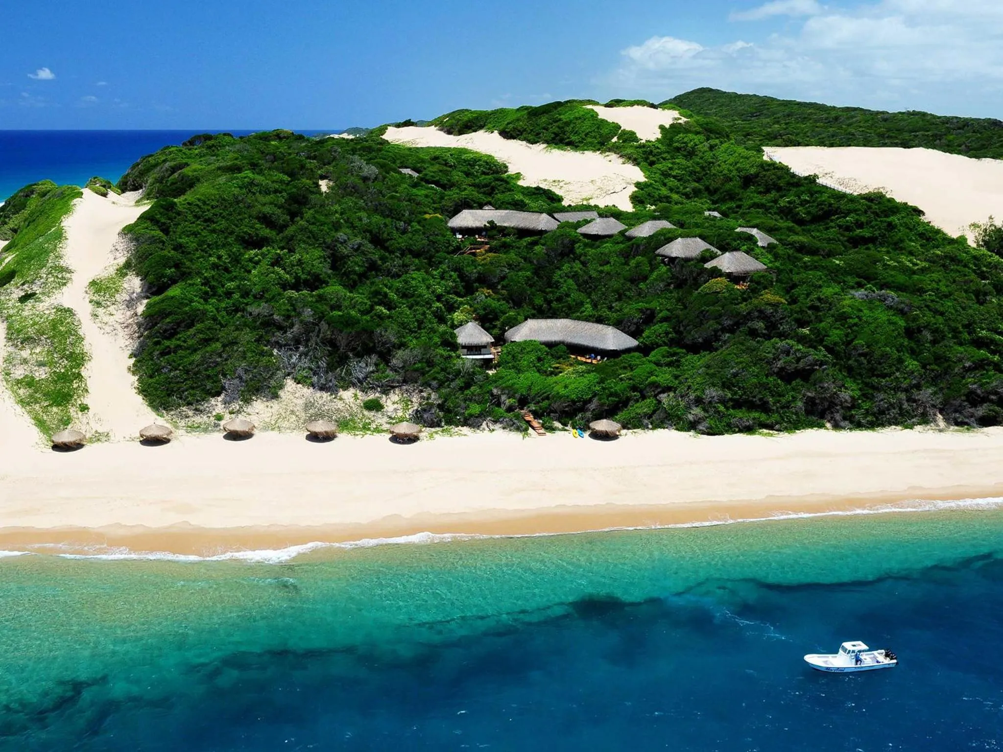 Bird's eye view in Machangulo Beach Lodge