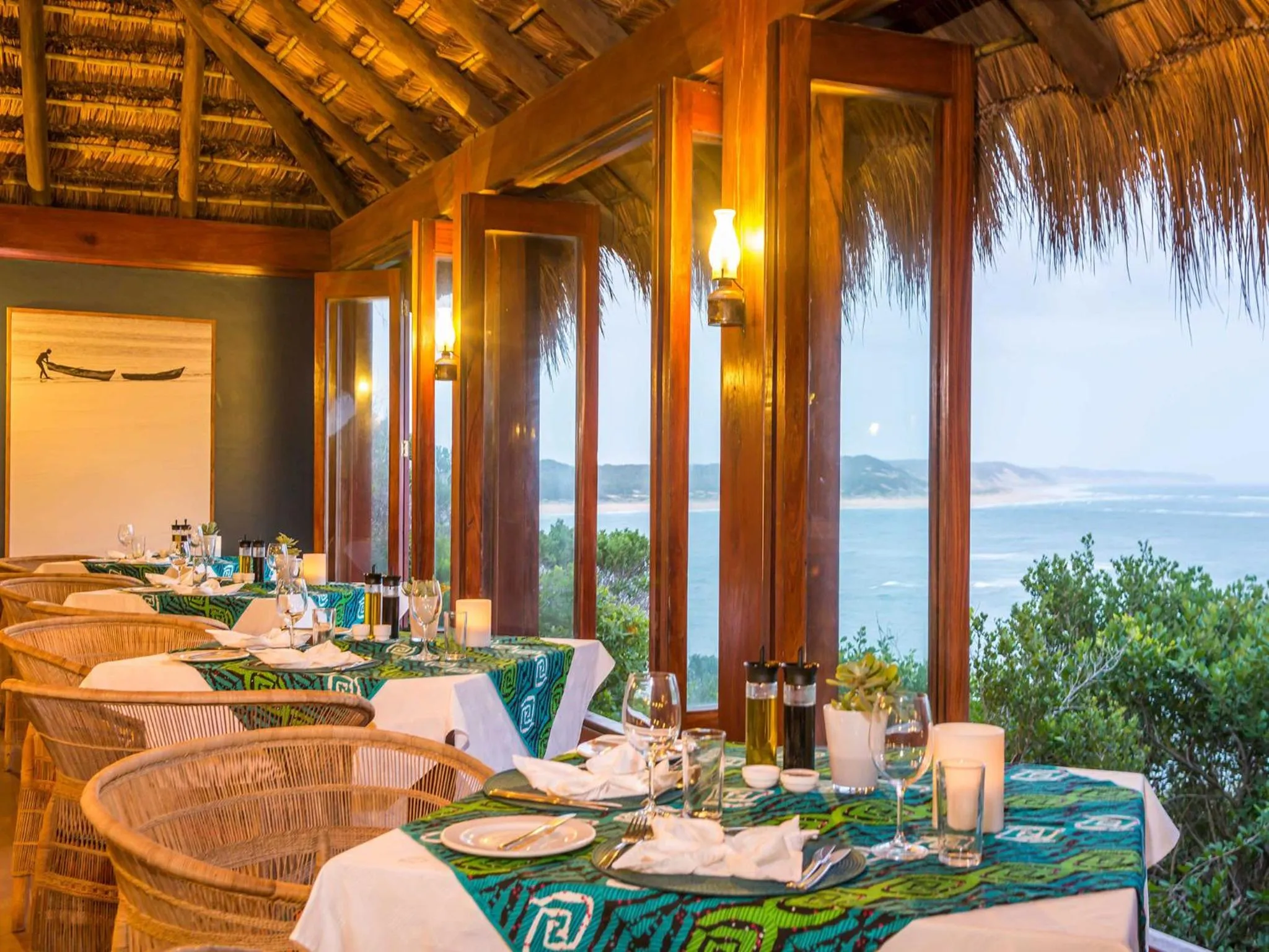 Restaurant/places to eat in Machangulo Beach Lodge