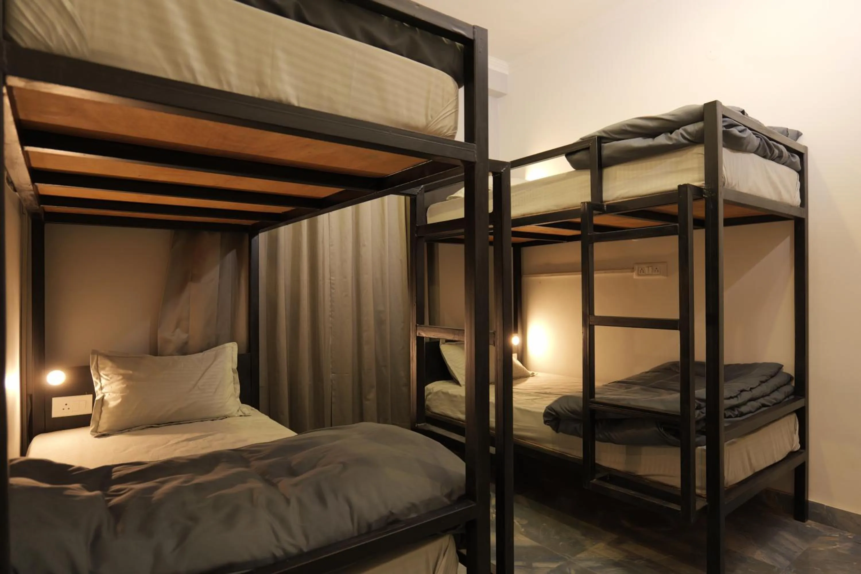 Bed in The Trippy Tribe Riverside Hostel Kasol