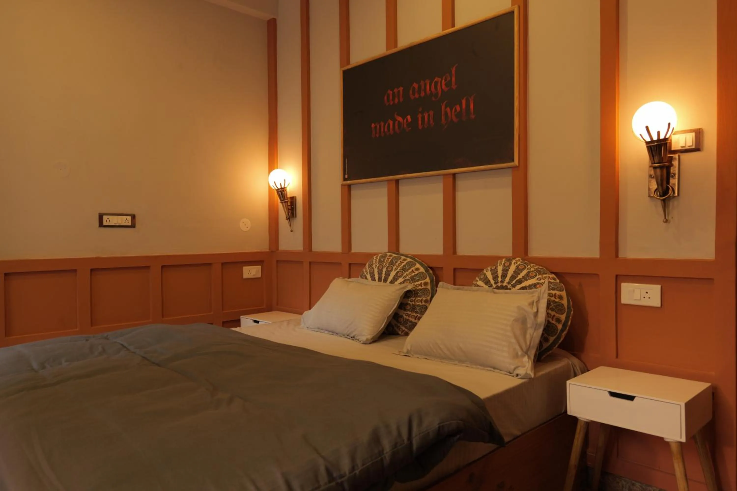 Bed in The Trippy Tribe Riverside Hostel Kasol