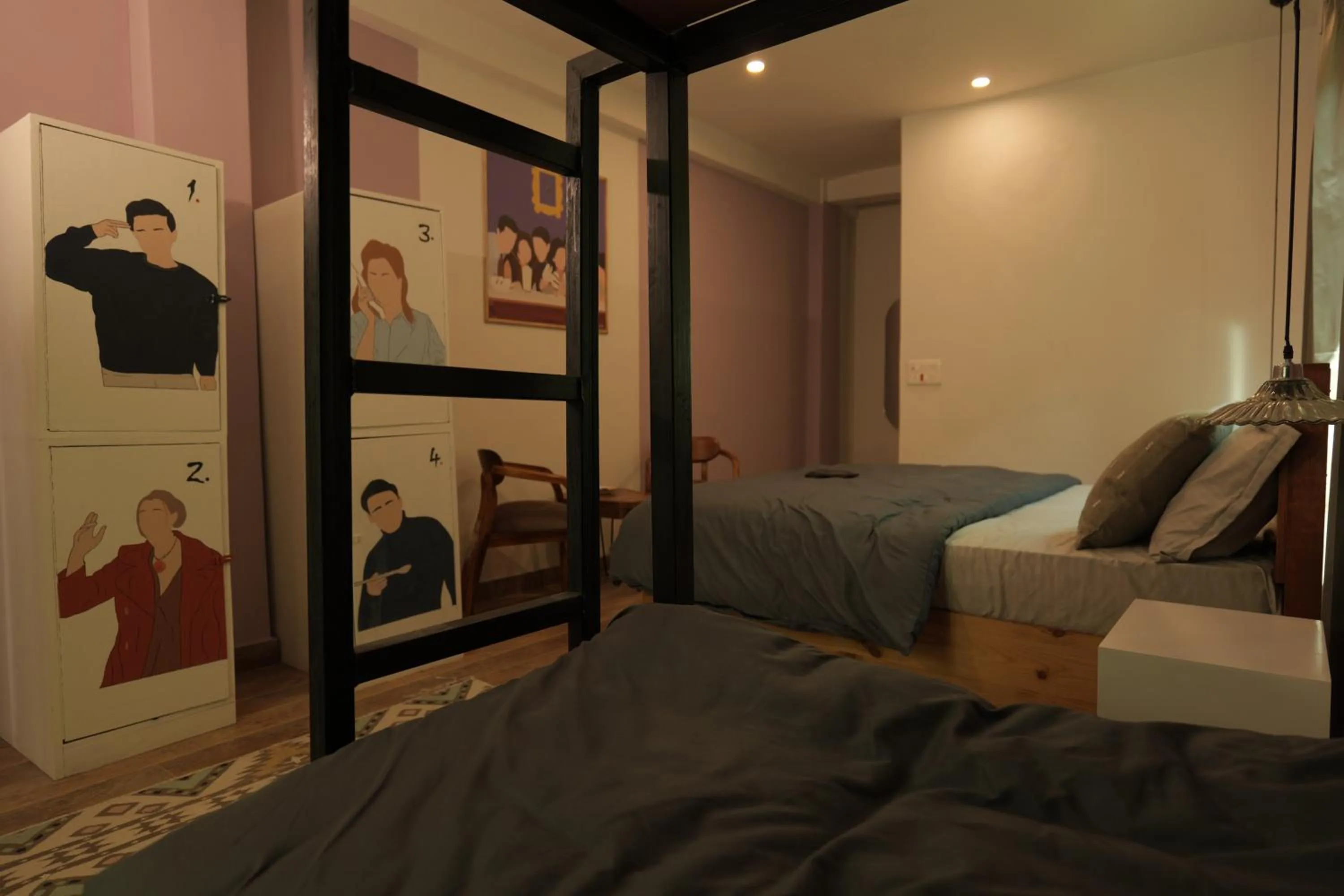 Bed in The Trippy Tribe Riverside Hostel Kasol