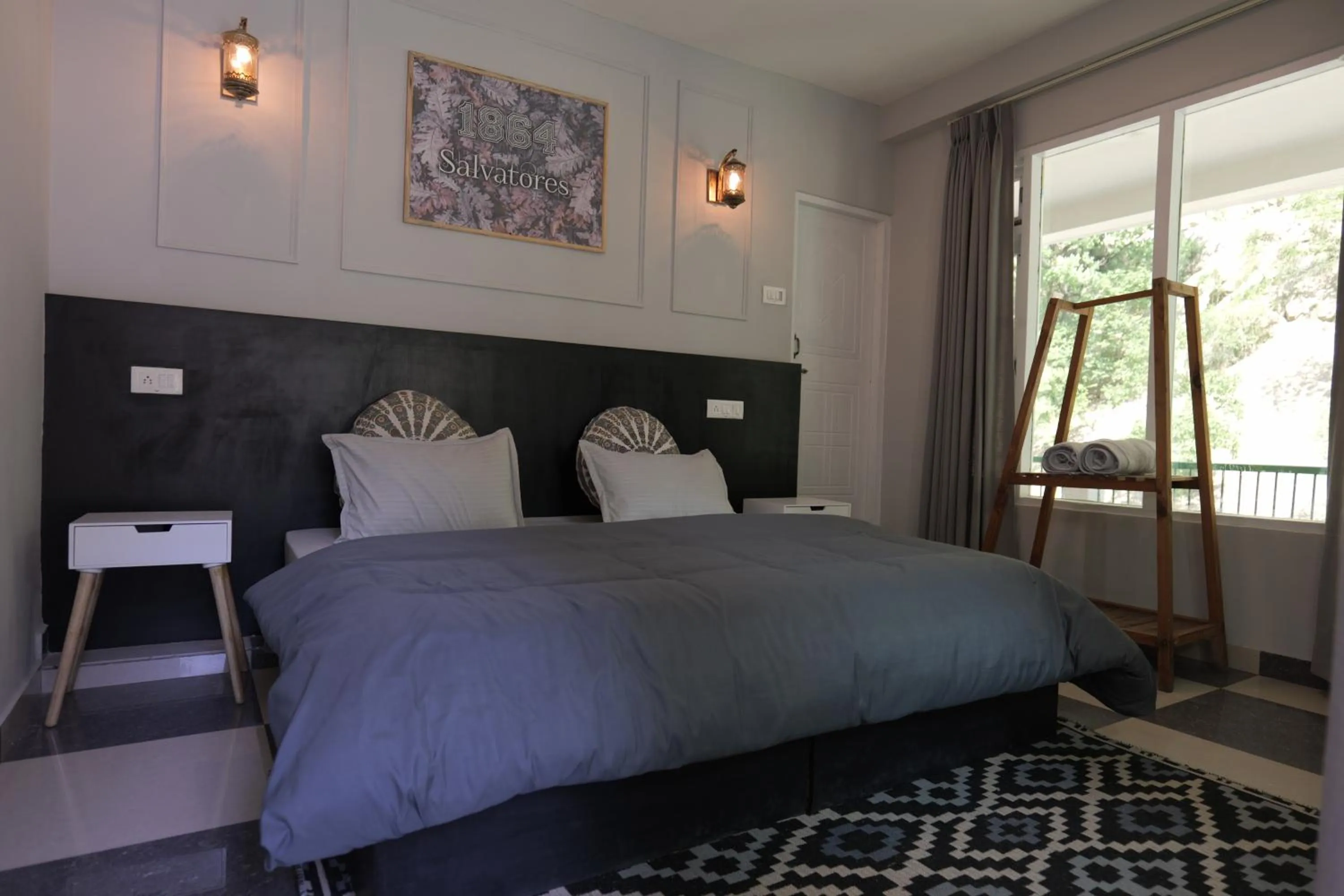 Bed in The Trippy Tribe Riverside Hostel Kasol