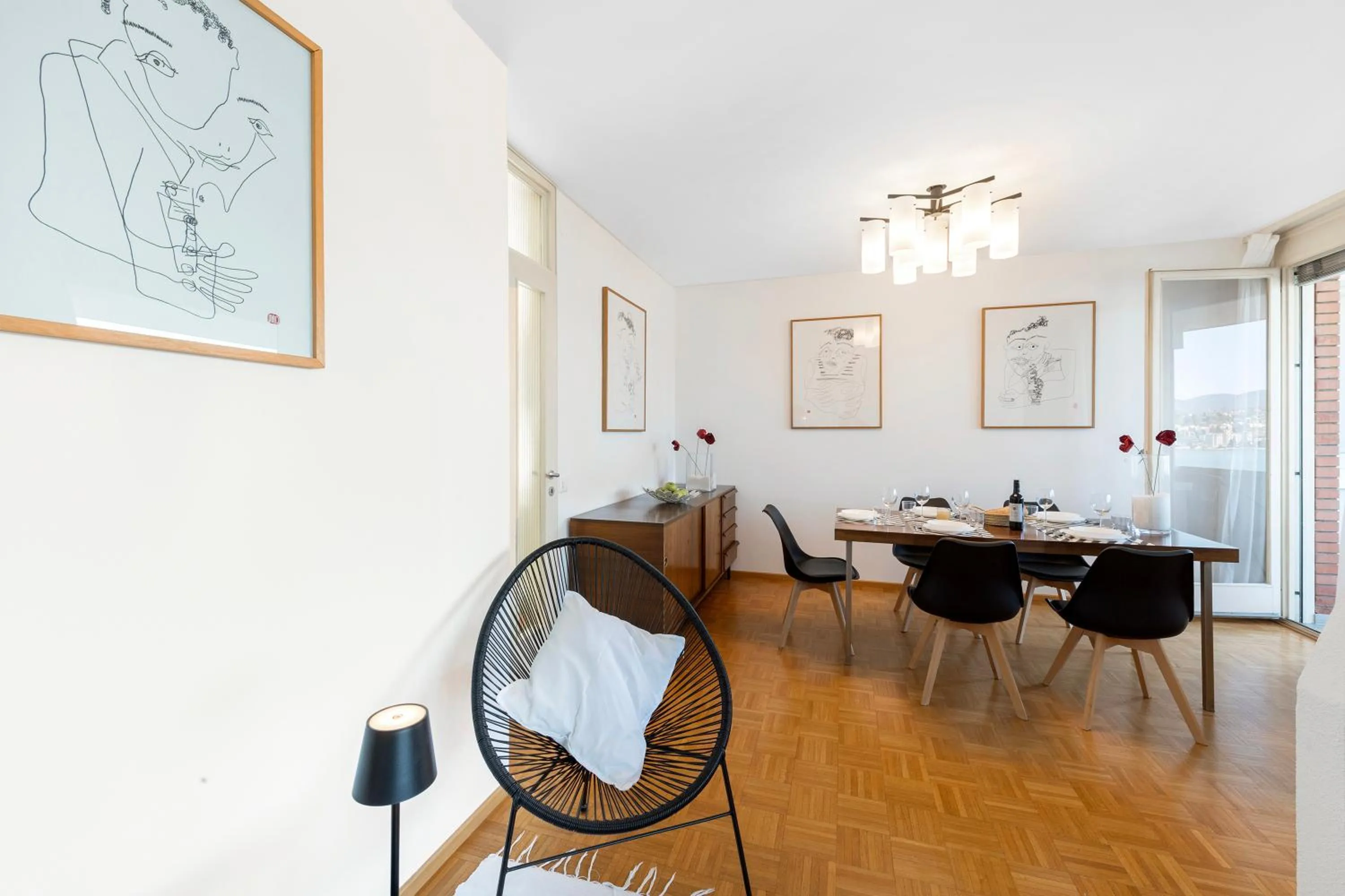Dining area in Casa Serenella Splendid Lake View - Happy Rentals