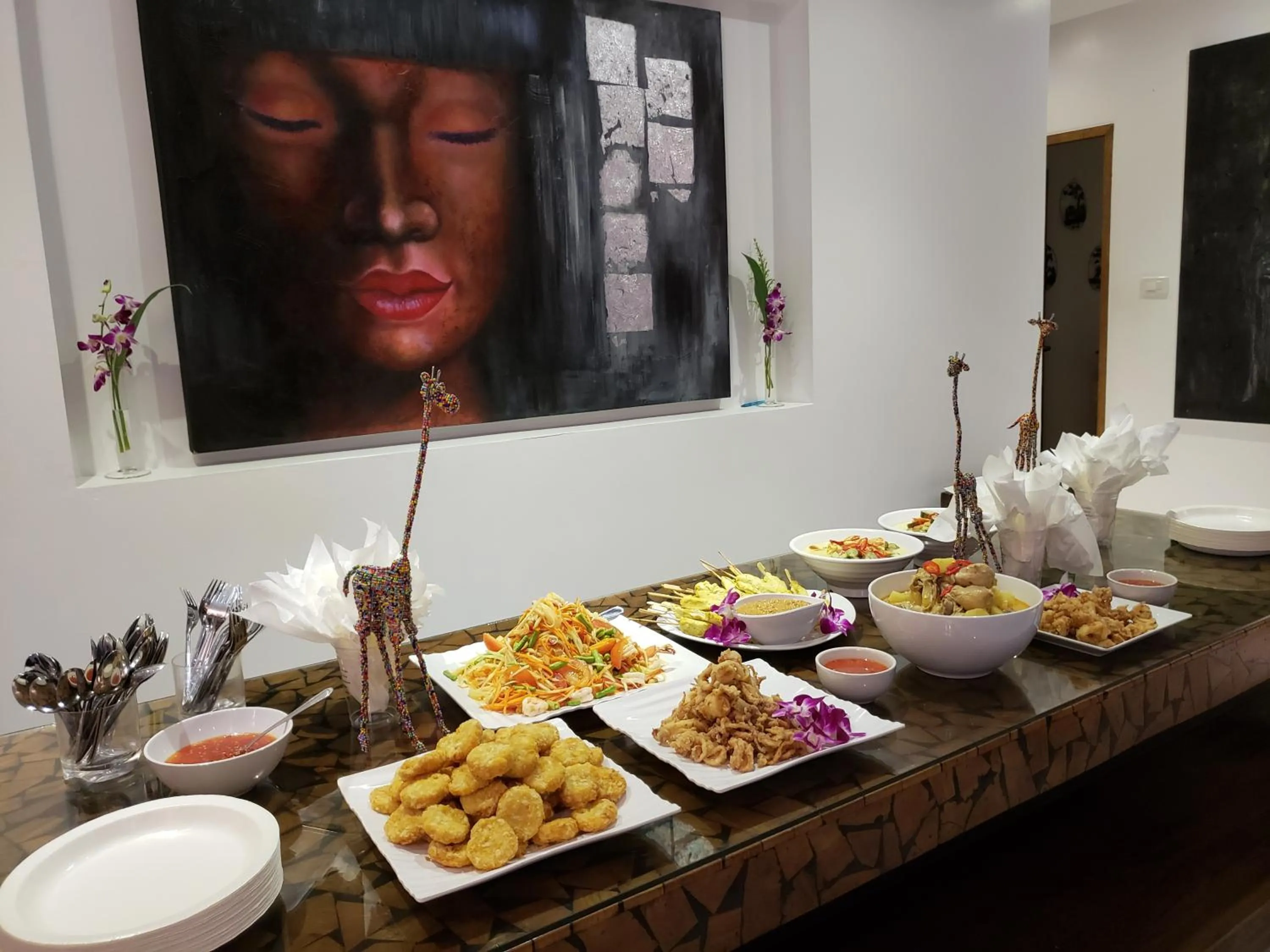 Breakfast in Villa Jaliza - Chaweng Noi