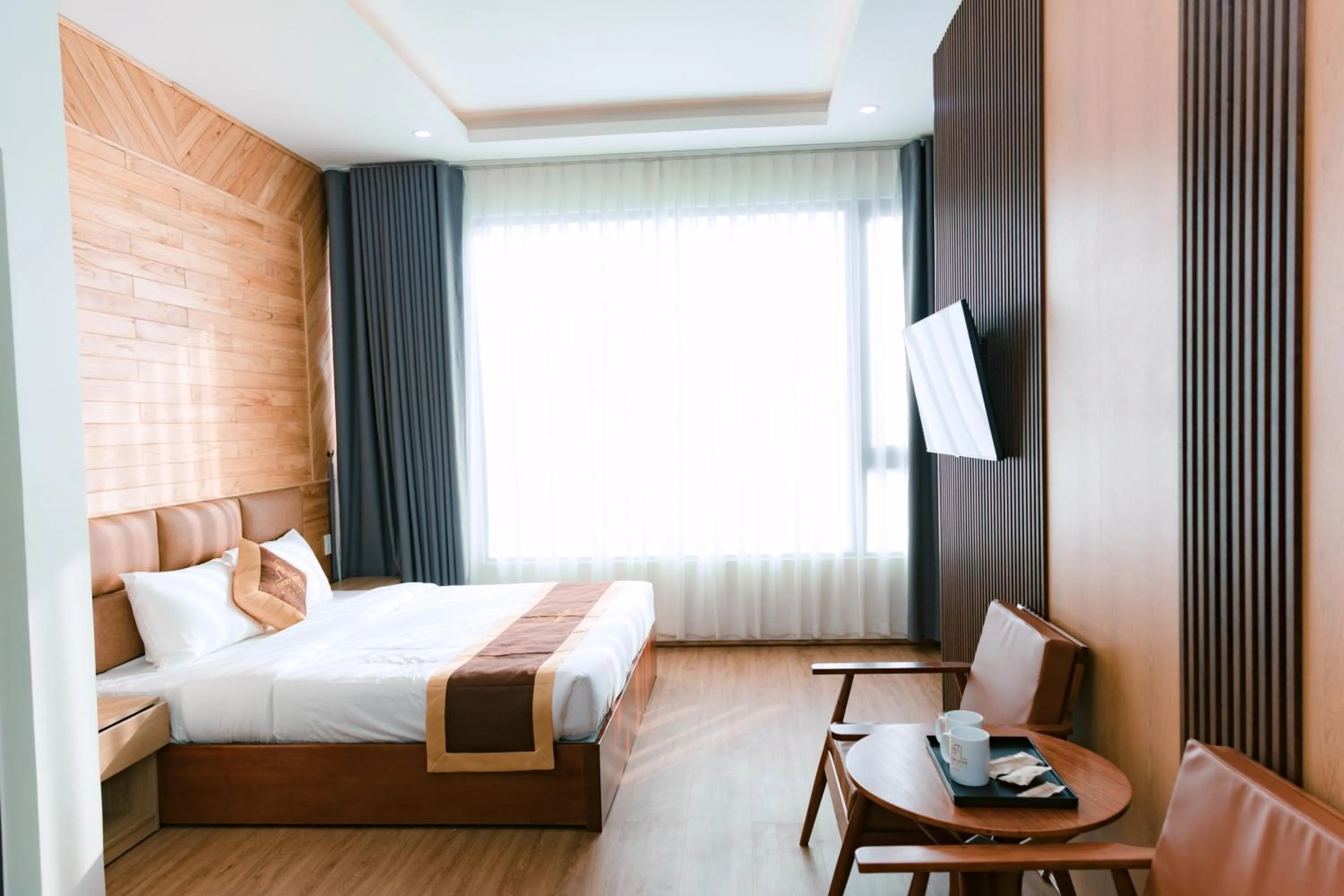 Bedroom, Bed in LuckyStar Hotel