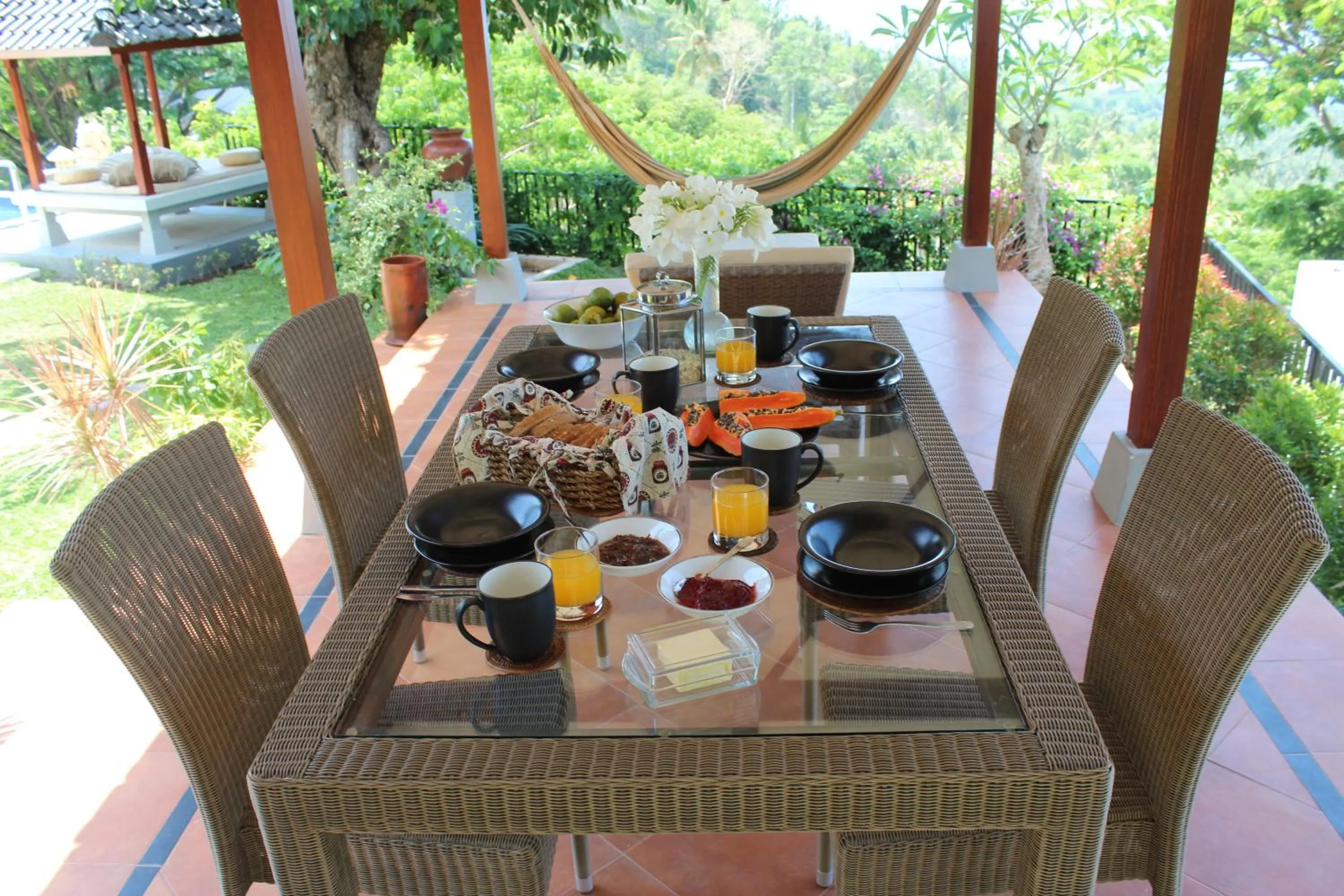 Garden in Villa Karingal