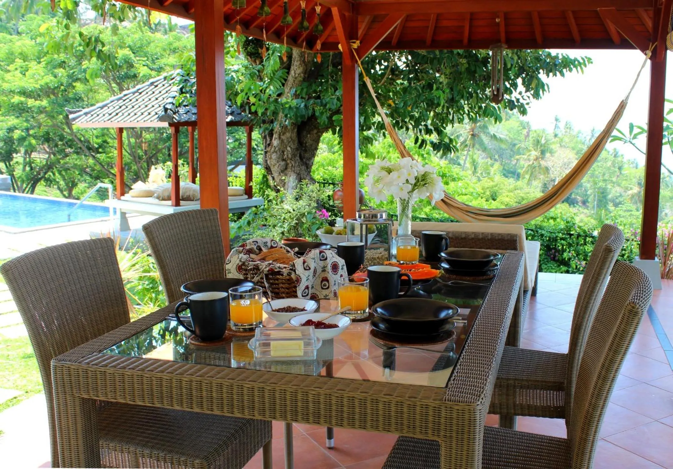 Garden in Villa Karingal