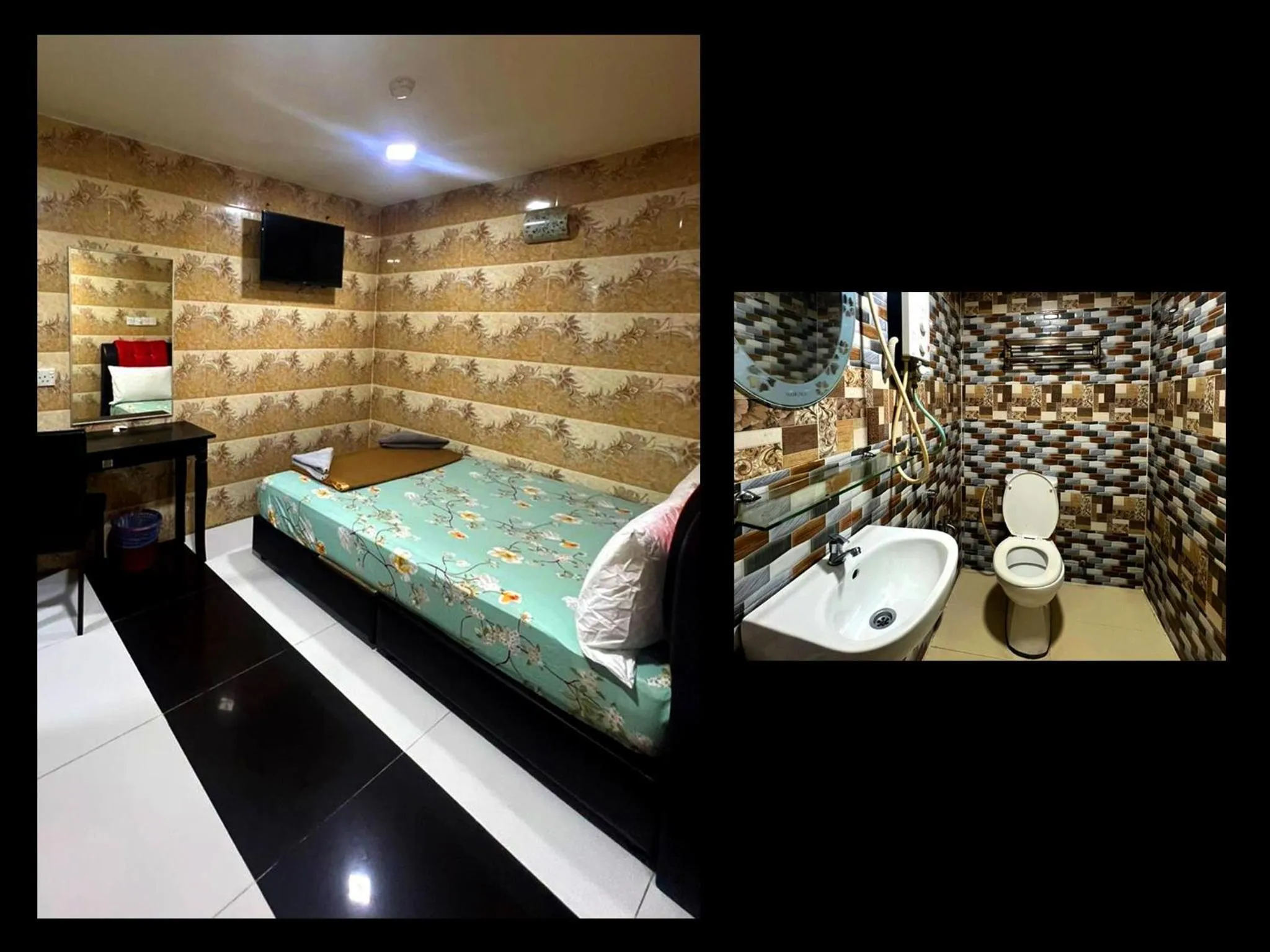 Property building, Bed in ARK Hotel Taman Samudra