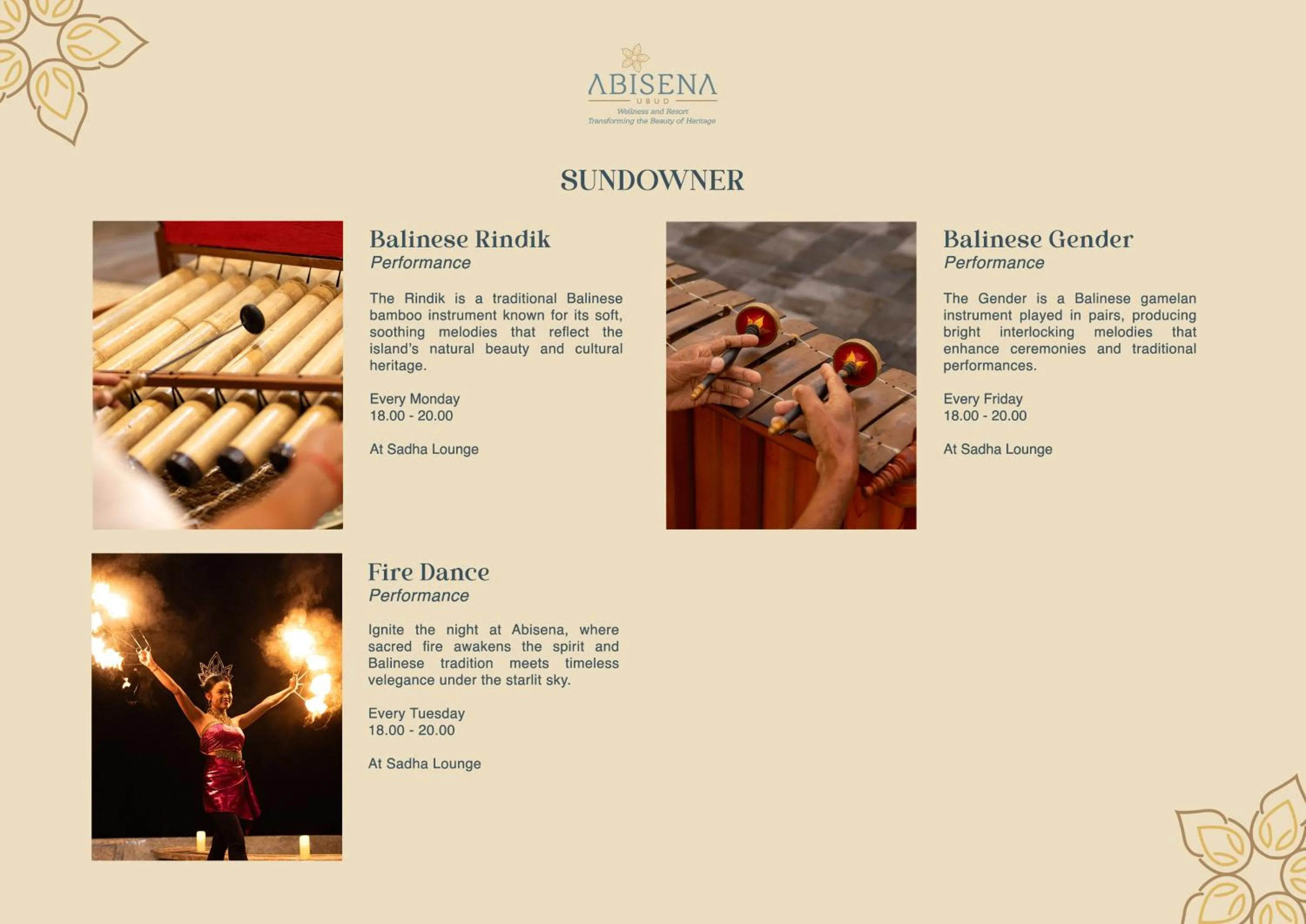 Activities in Abisena Wellness & Resort Ubud-Adult Only