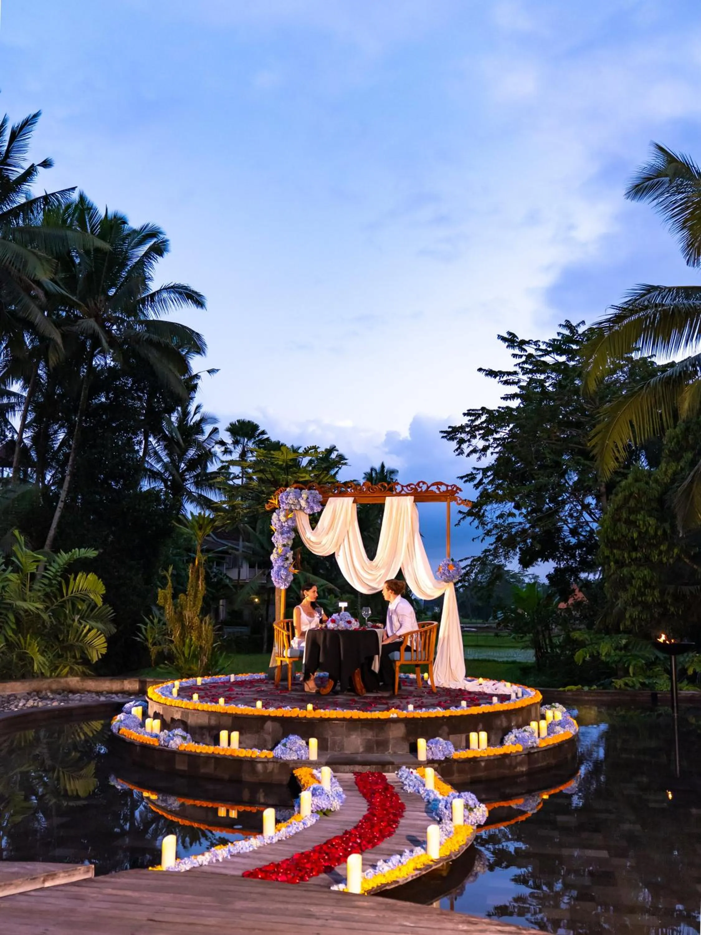 Dinner in Abisena Wellness & Resort Ubud-Adult Only