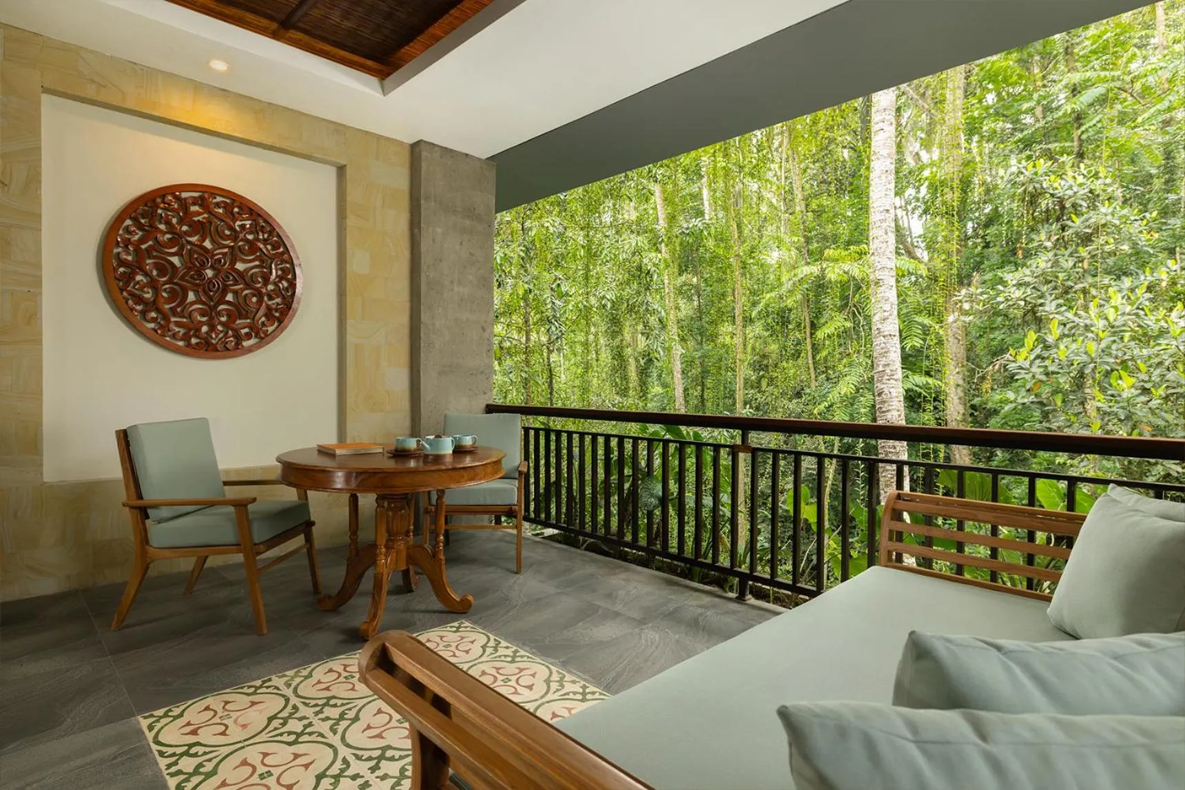 Patio in Abisena Wellness & Resort Ubud-Adult Only