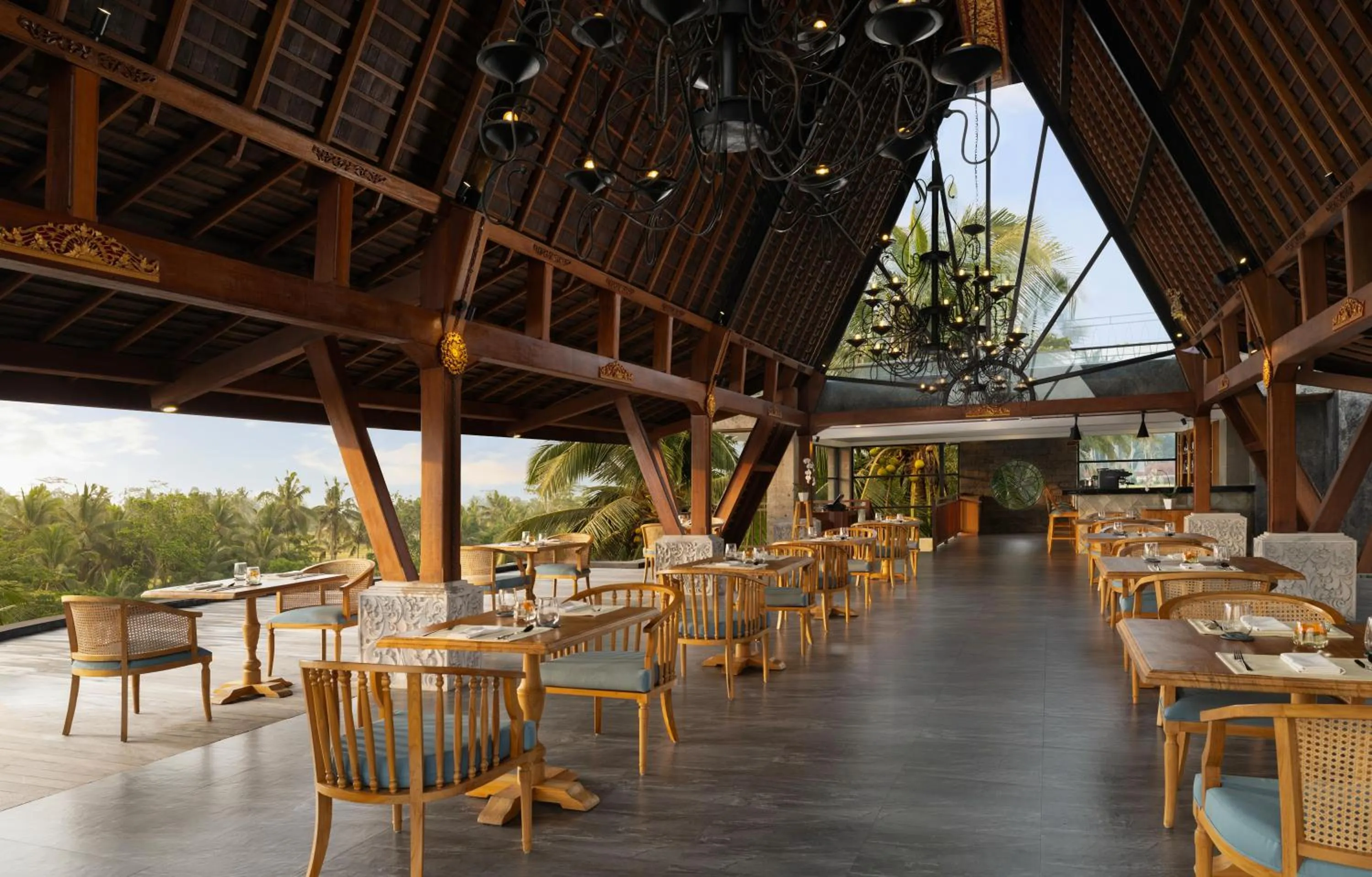 Restaurant/places to eat in Abisena Wellness & Resort Ubud-Adult Only